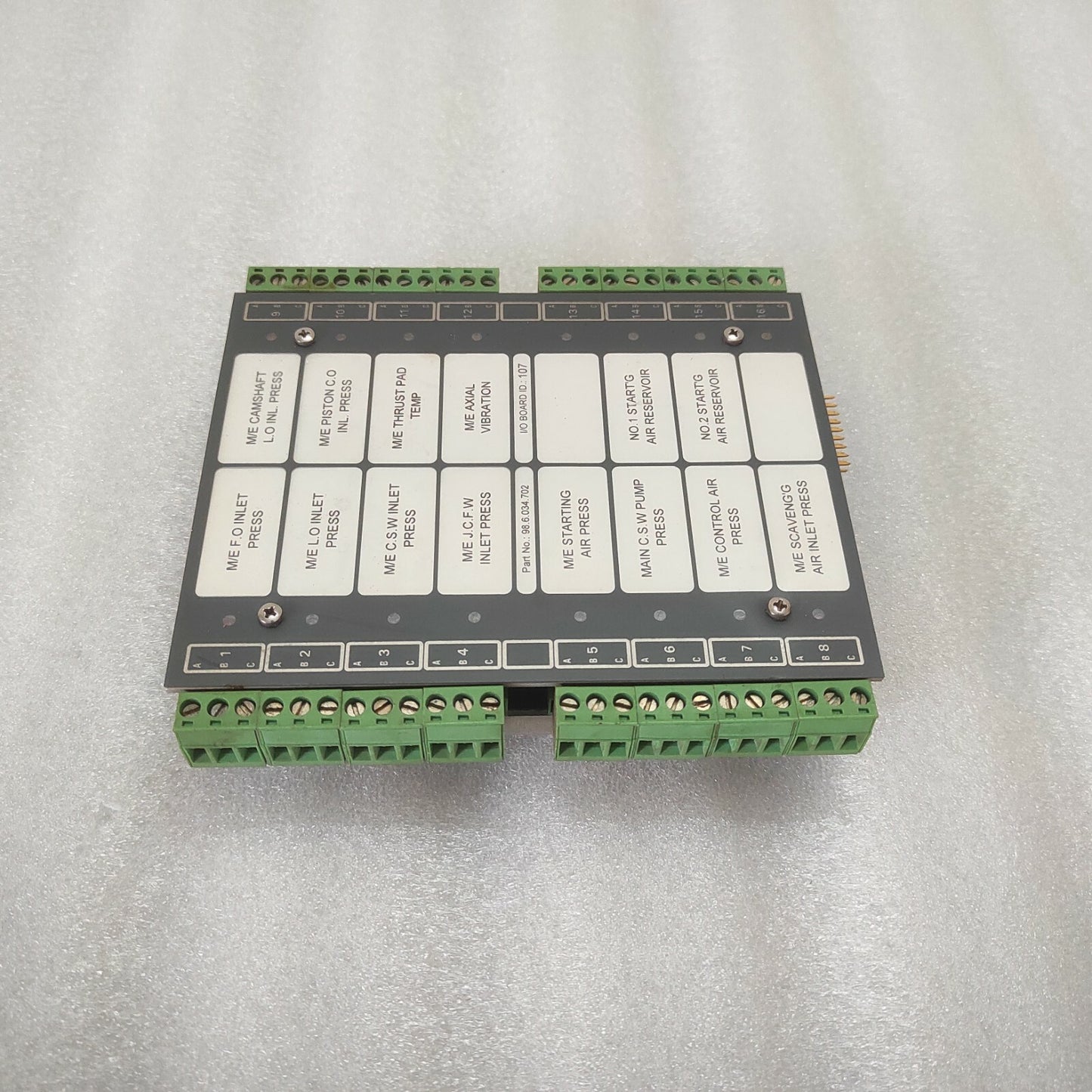 TERASAKI 98.6.034.702 I/O BOARD