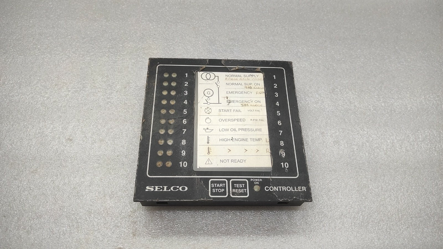 SELCO M2100.0020 EMERGENCY GENERATOR CONTROLLER 24VDC