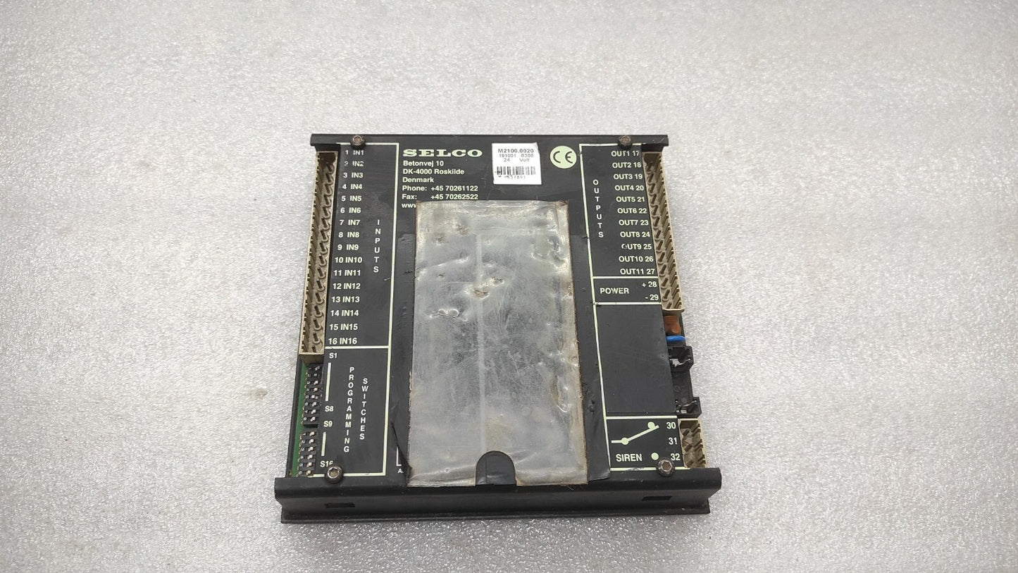 SELCO M2100.0020 EMERGENCY GENERATOR CONTROLLER 24VDC