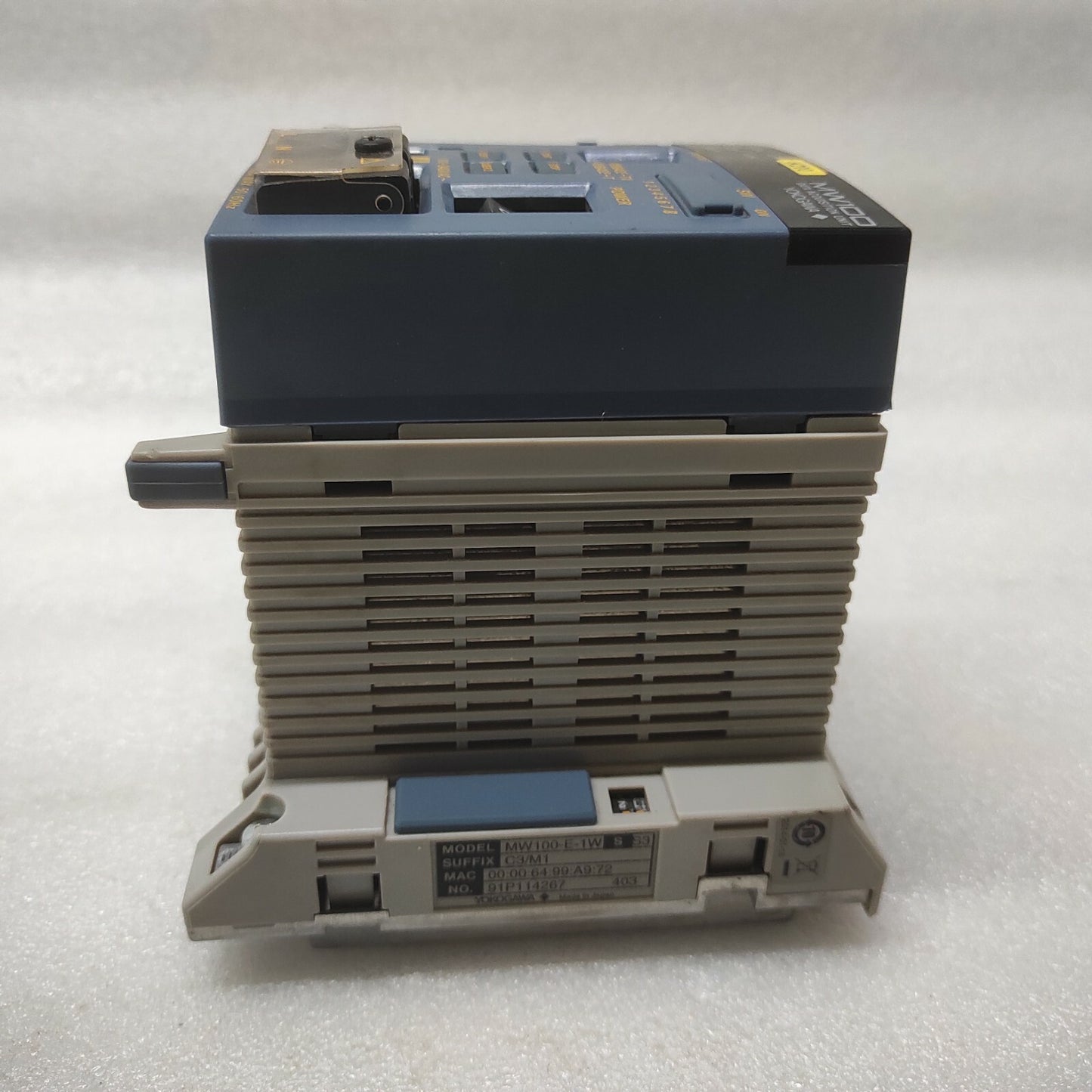 YOKOGAWA MW100-E-1W DATA ACQUISITION UNIT 91P114267