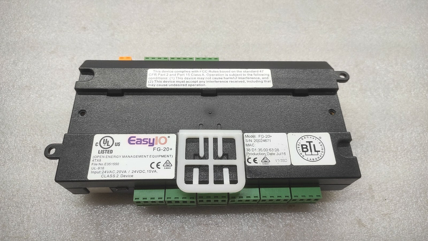 EASY IO FG-20+ BMS CONTROLLER