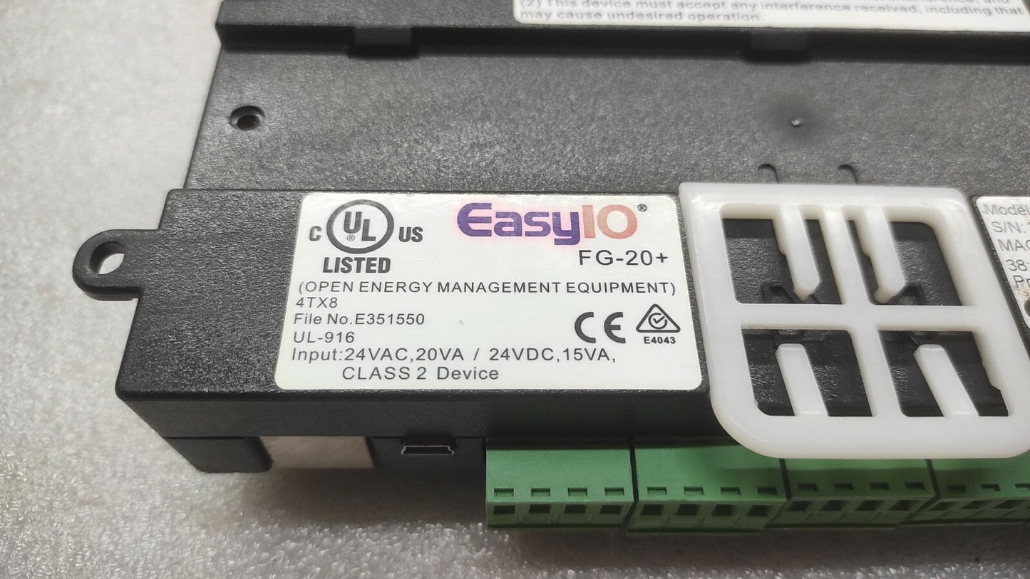EASY IO FG-20+ BMS CONTROLLER