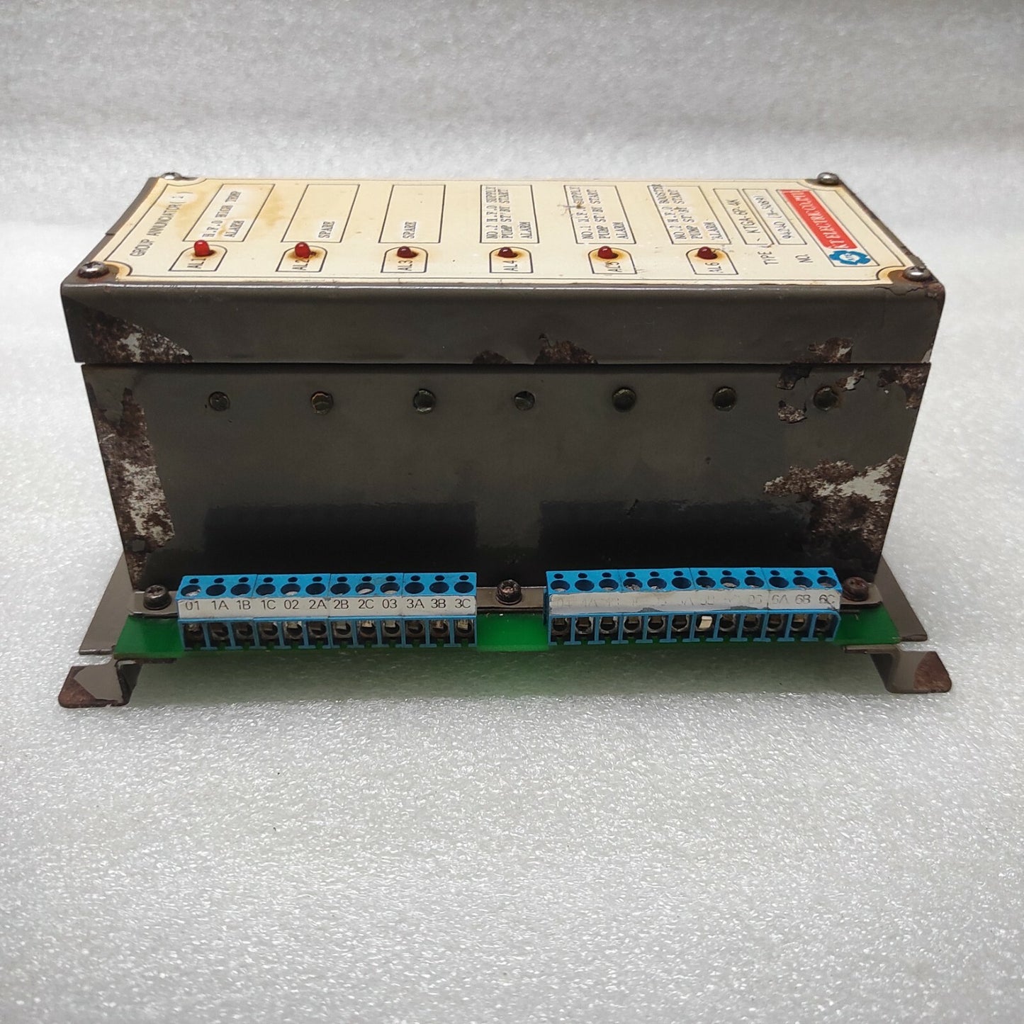 KT ELECTRIC KTGA-6P-4K GROUP ANNUNCIATOR 94240 H-5089