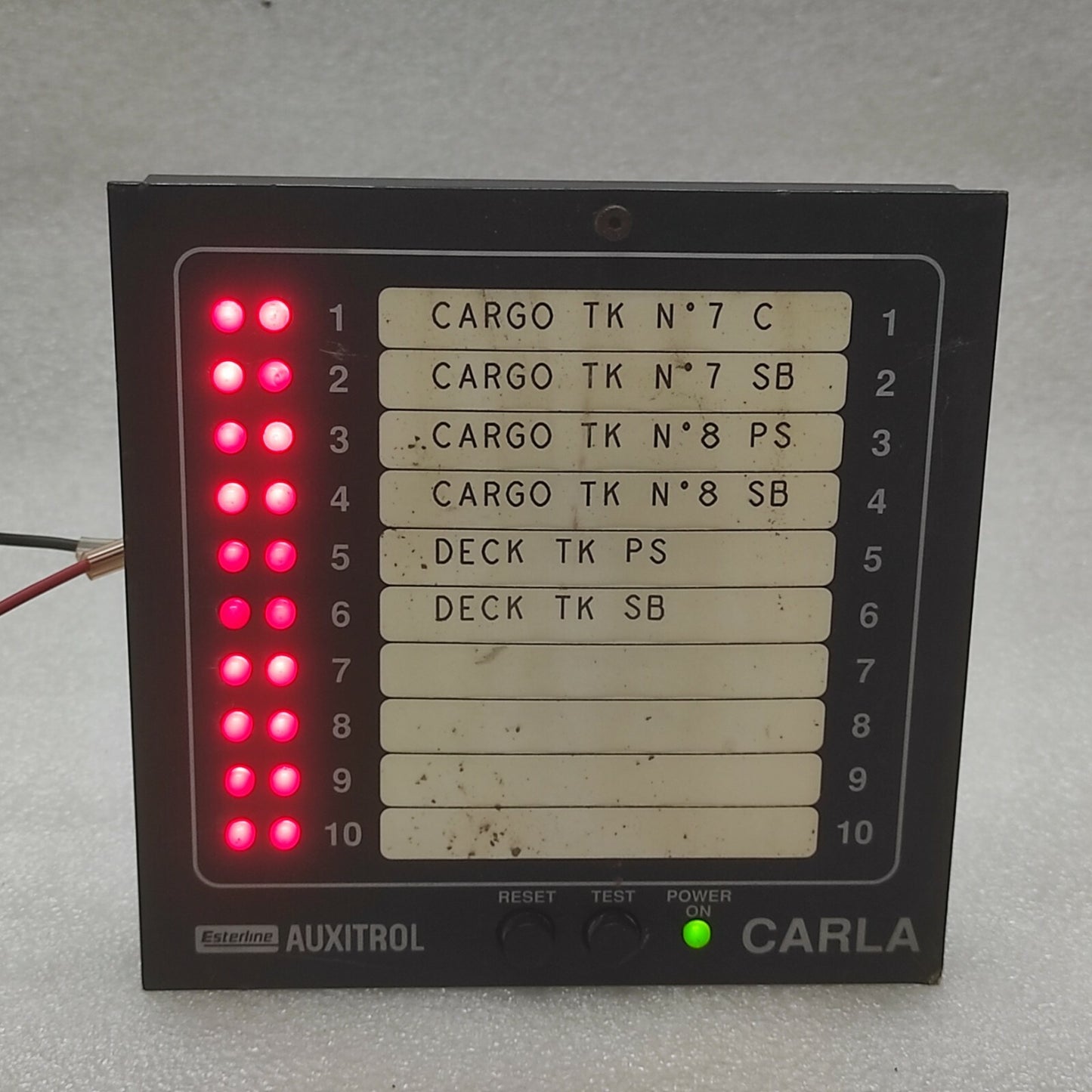 SELCO M1000-24-60B ALARM MONITOR CARLA ESTERLINE AUXITROL 24VDC