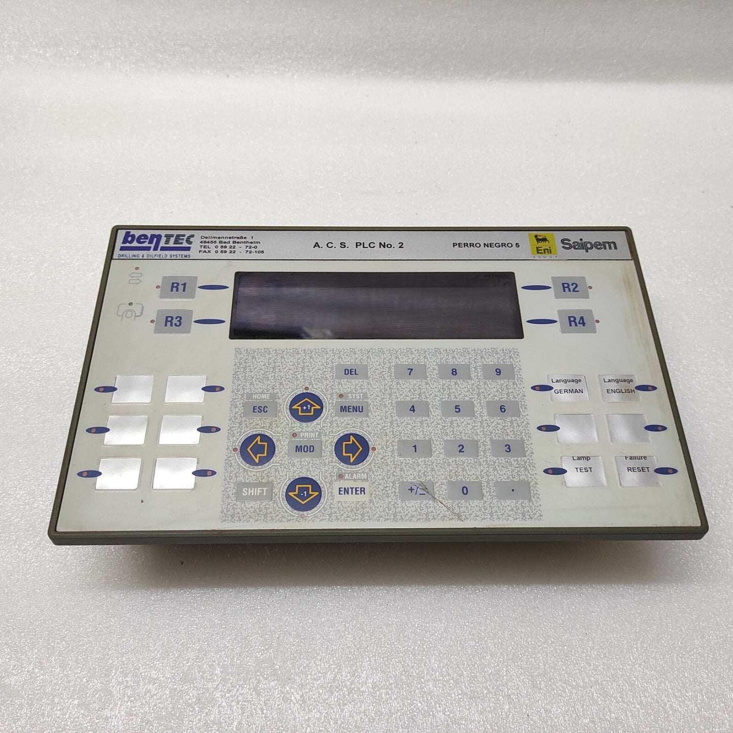 TELEMECANIQUE XBTPM027110 OPERATOR PANEL 24VDC