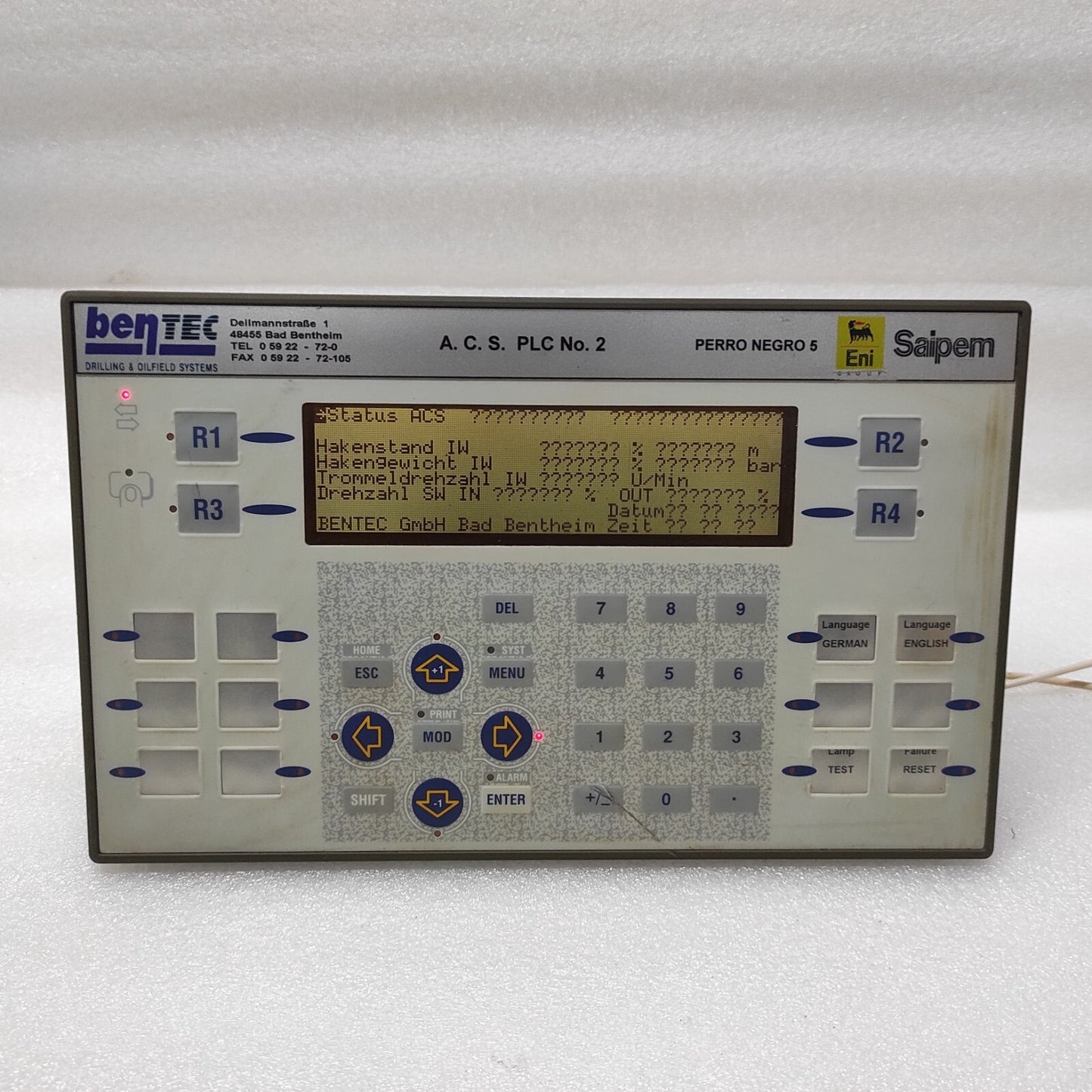 TELEMECANIQUE XBTPM027110 OPERATOR PANEL 24VDC