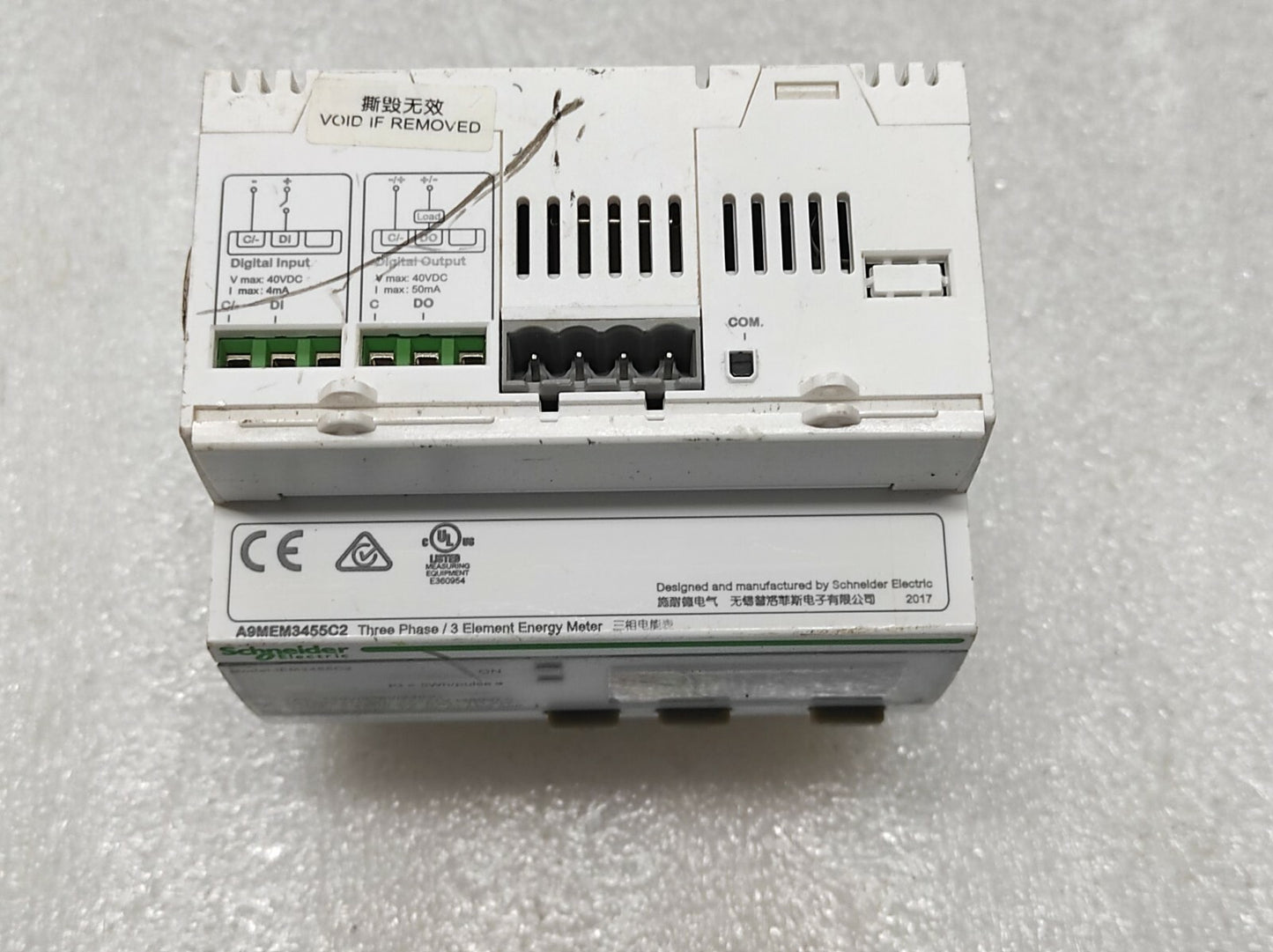 SE IEM3455C2 Element Energy Meter A9MEM3455C2 CTEP CA