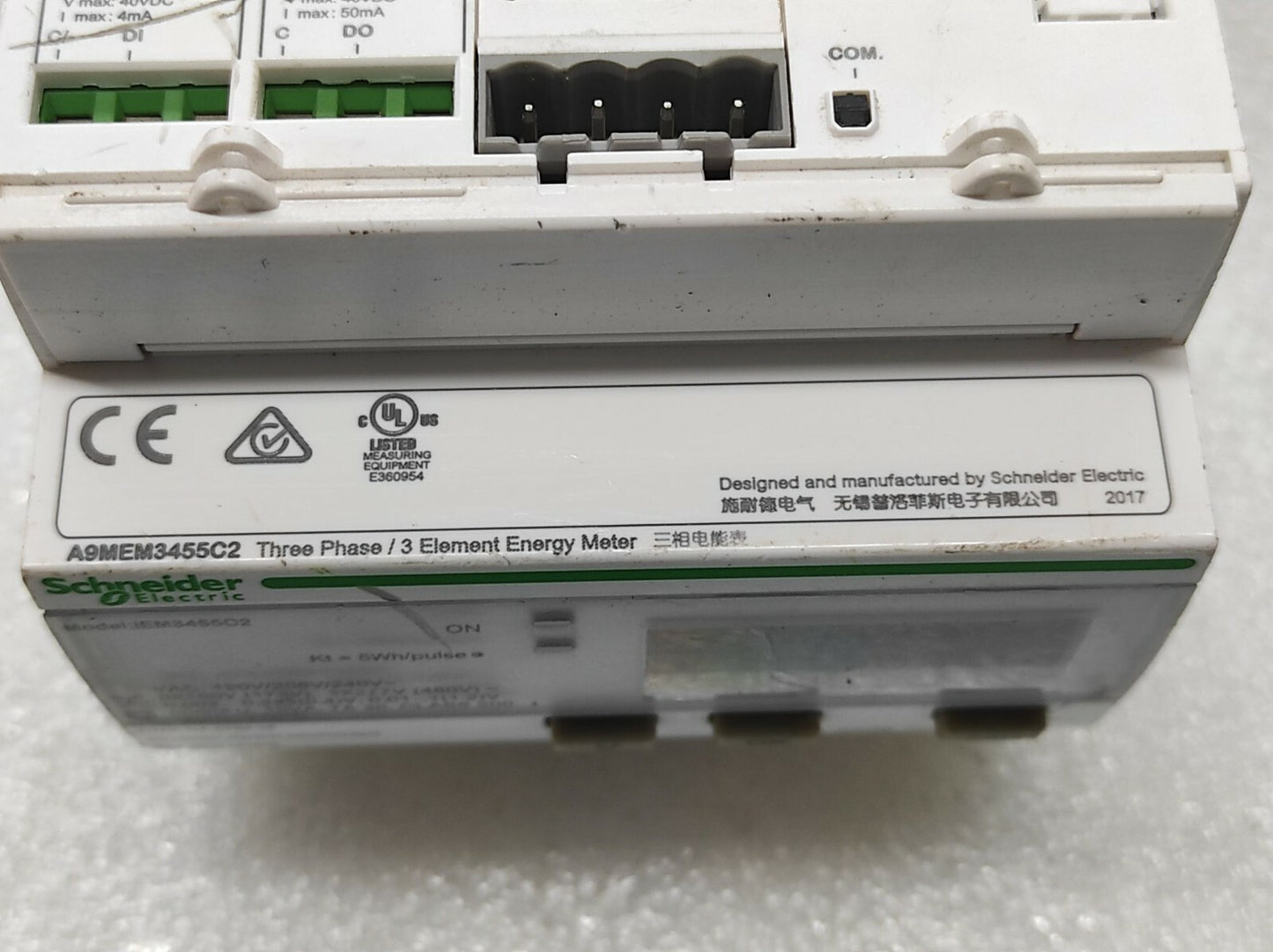 SE IEM3455C2 Element Energy Meter A9MEM3455C2 CTEP CA