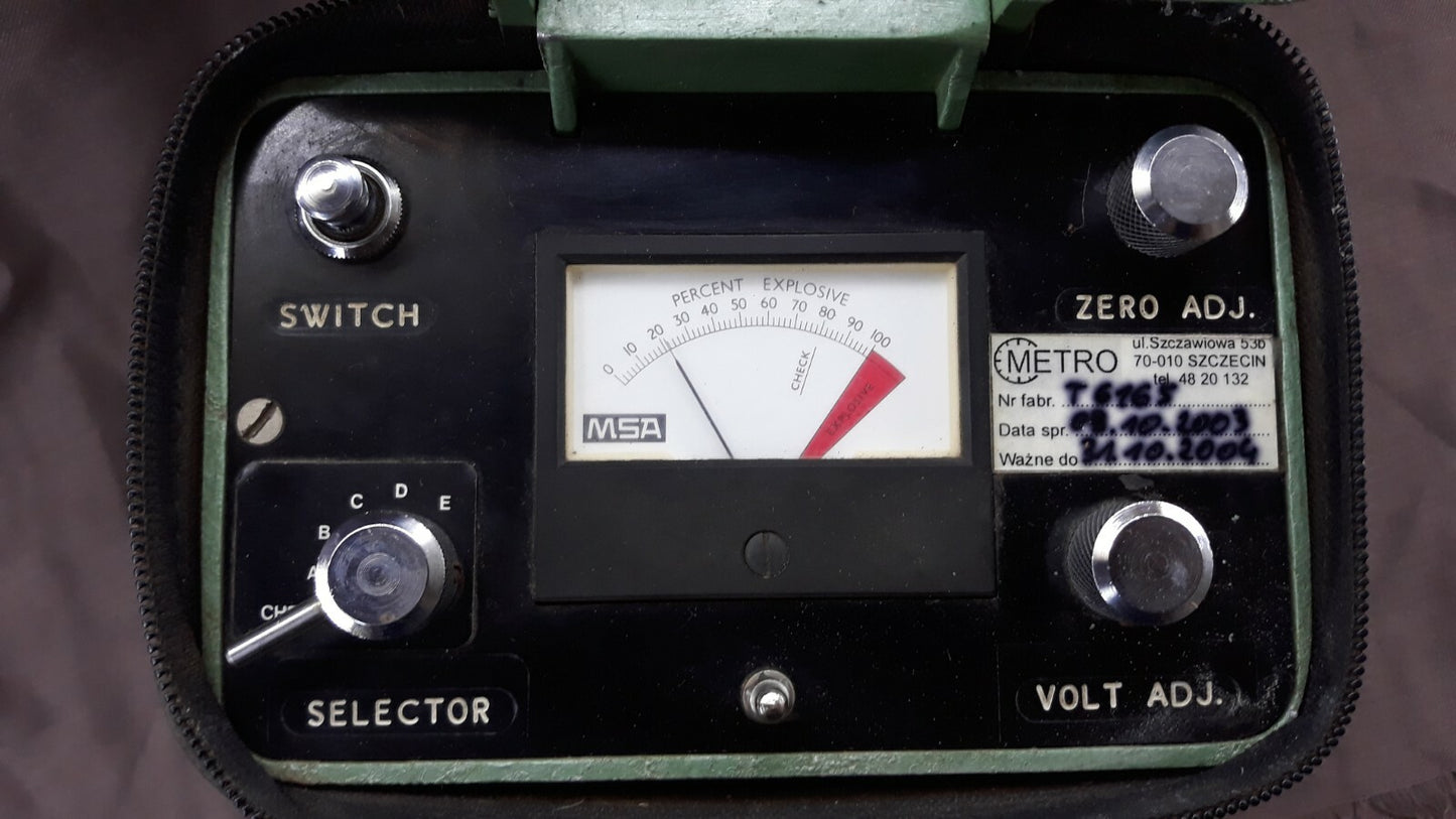 MSA Combustible Gas Indicator Model 20 CGI 20