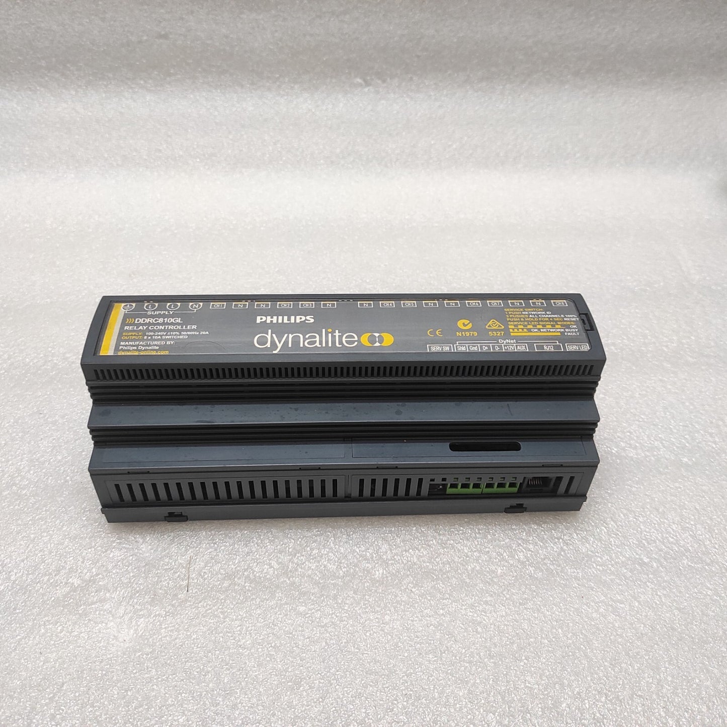 PHILIPS DYNALITE DDRC810GL RELAY CONTROLLER 100-240V
