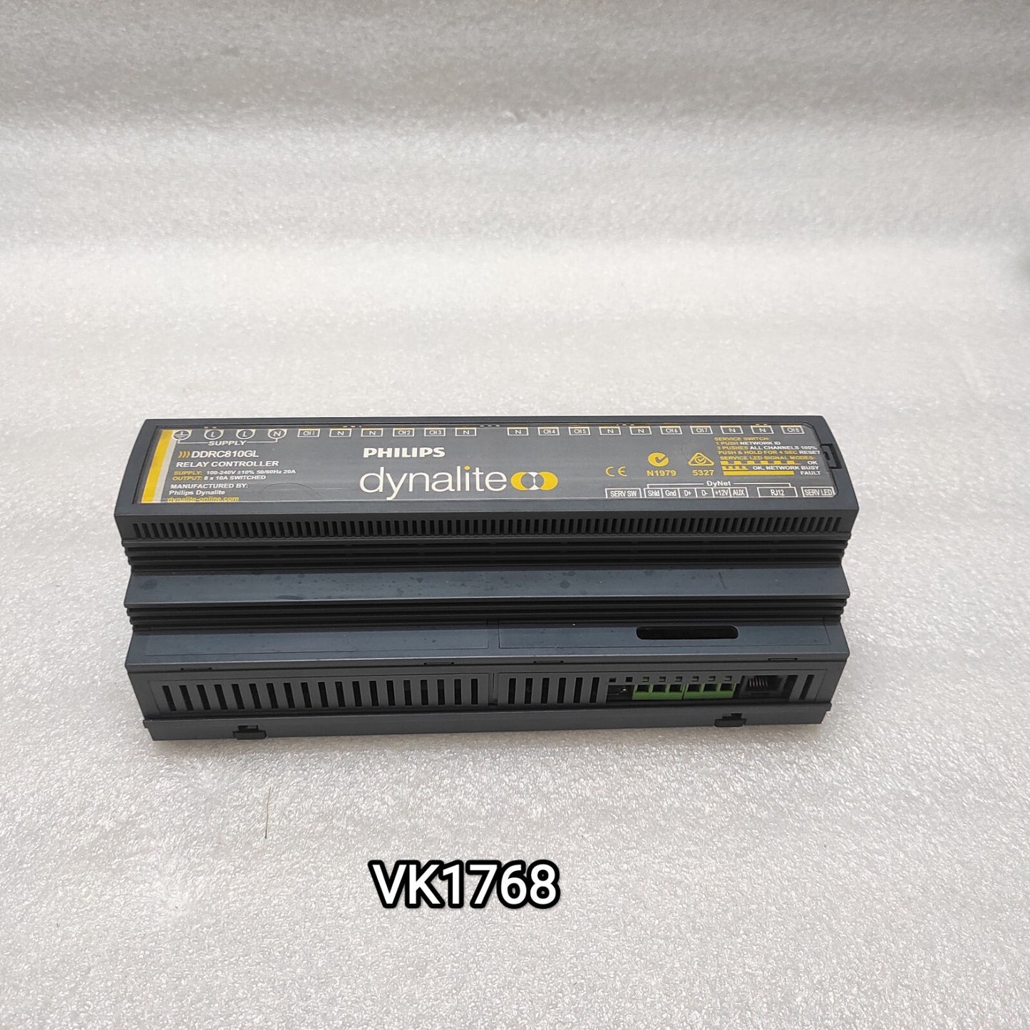 PHILIPS DYNALITE DDRC810GL RELAY CONTROLLER 100-240V