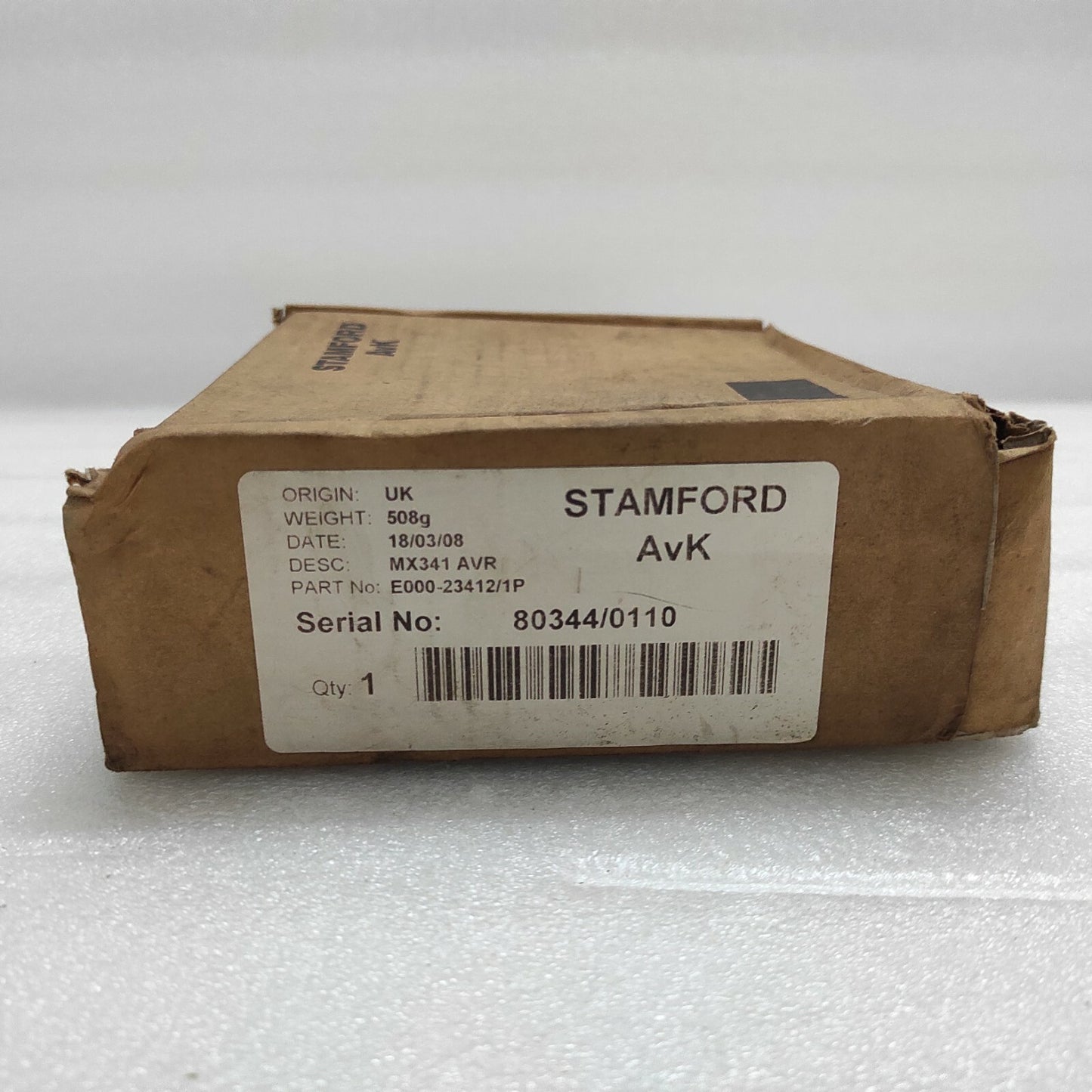 STAMFORD AVK E000-23412/1P MX341 AVR MX341-2