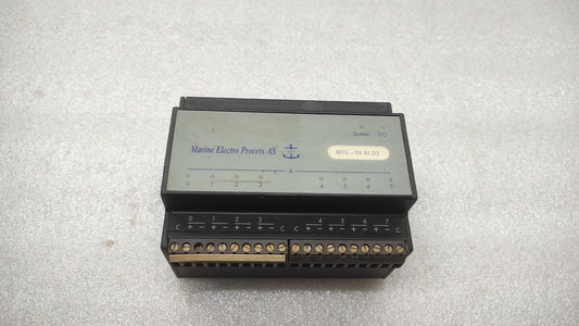 MARINE ELECTRO PROCESS MCL-08AI.D2 8-CH I/O MODULE