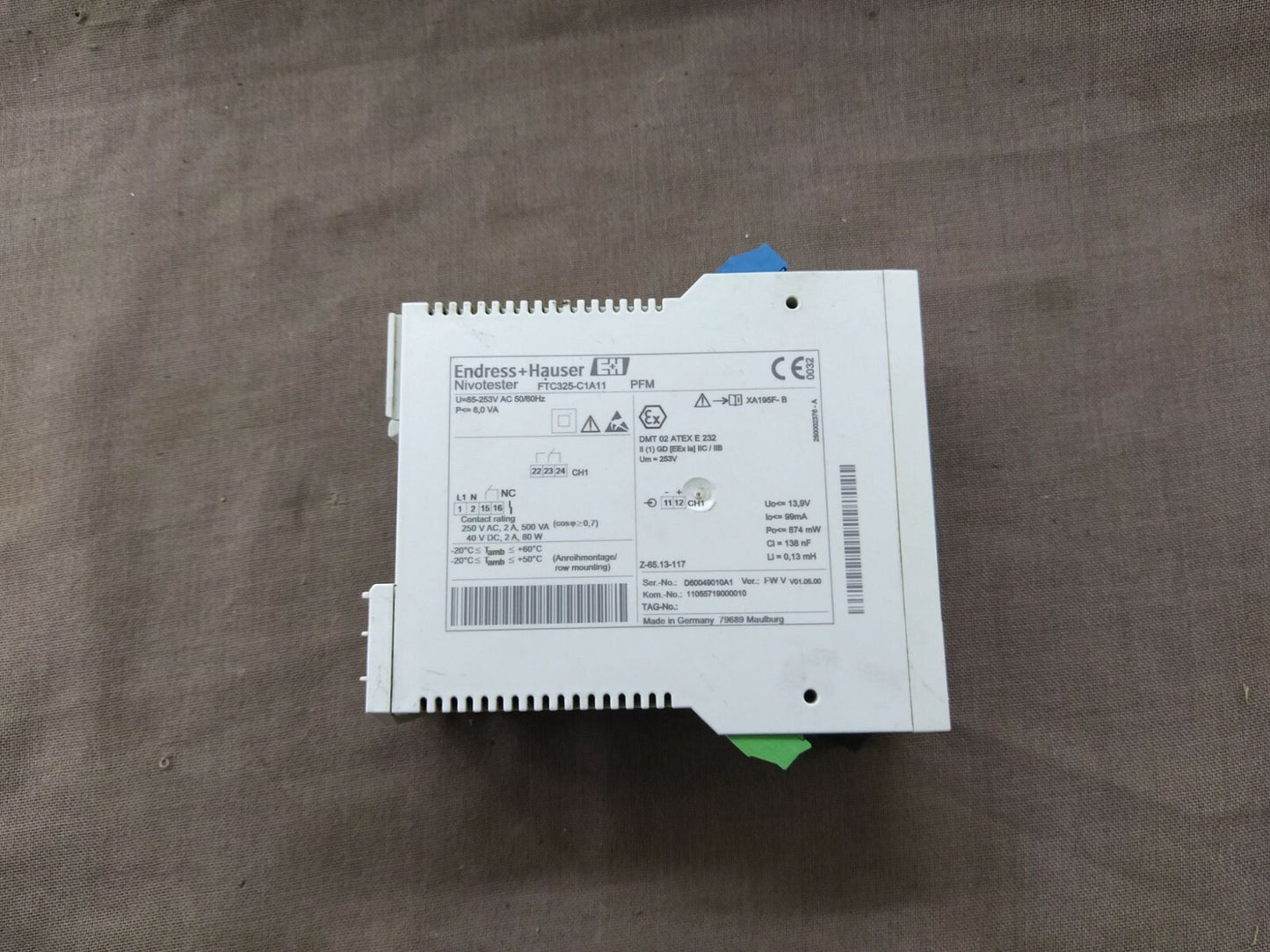 Endress + Hauser Nivotester FTC325-C1A11 PFM