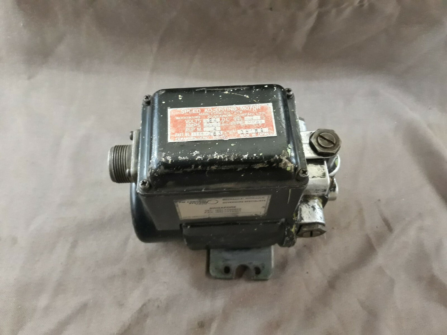 Woodward Governor Speed Adjusting Motor 1766-463 24 VDC
