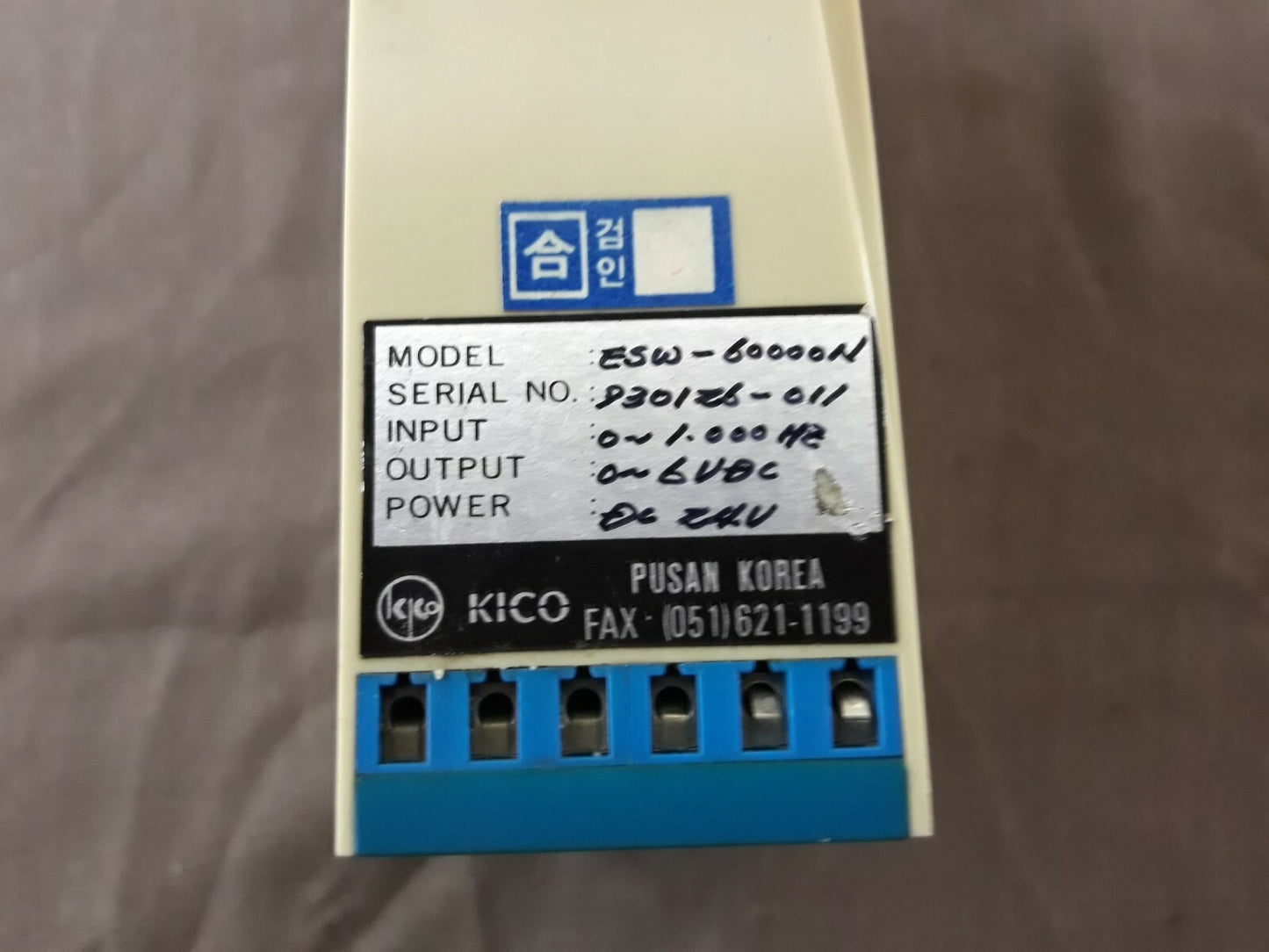 Kico ESW-60000N Speed Watch ESW60000N