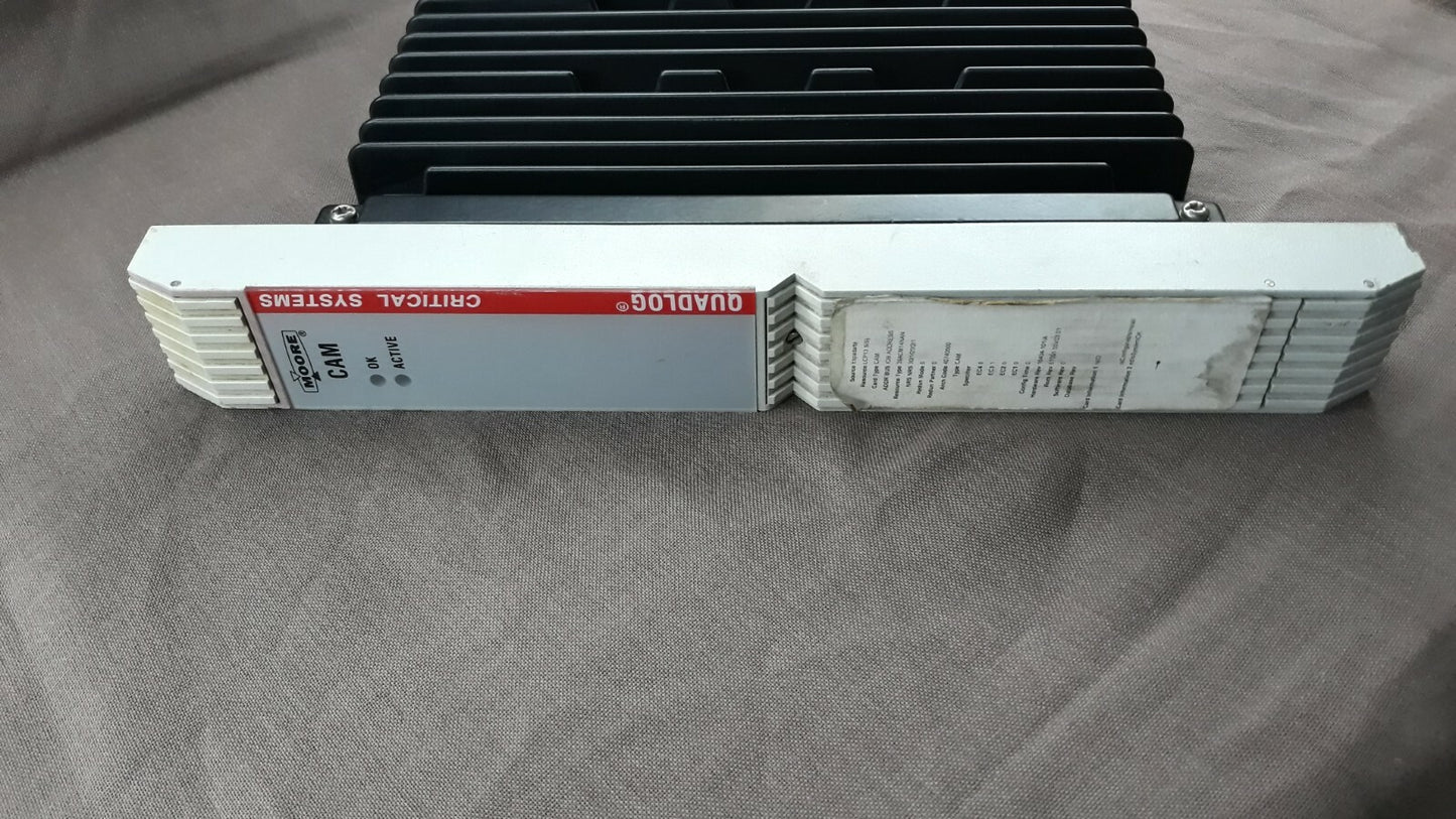 Moore CAM Critical Analog Module QLCAMAAN QUADLOG P/N 16404-1/1