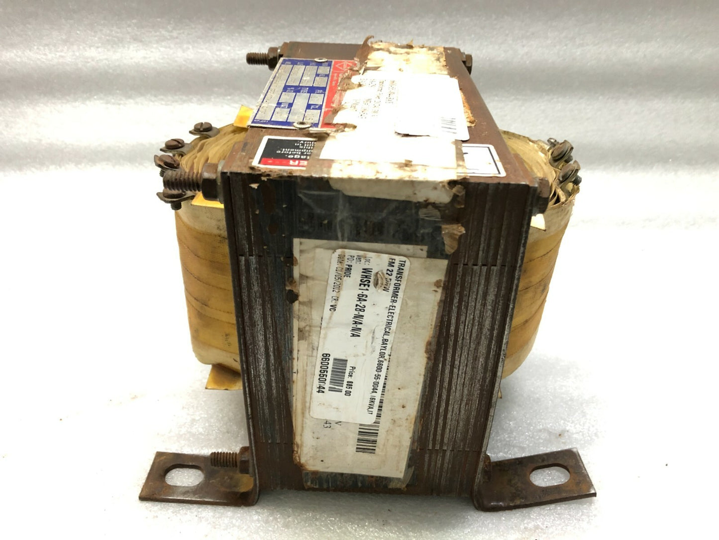 OLSUN TRANSFORMER 17826 129586-10 GP2.0DY-0 4/06 TRANSFORMER 2 KVA 6600550044 12