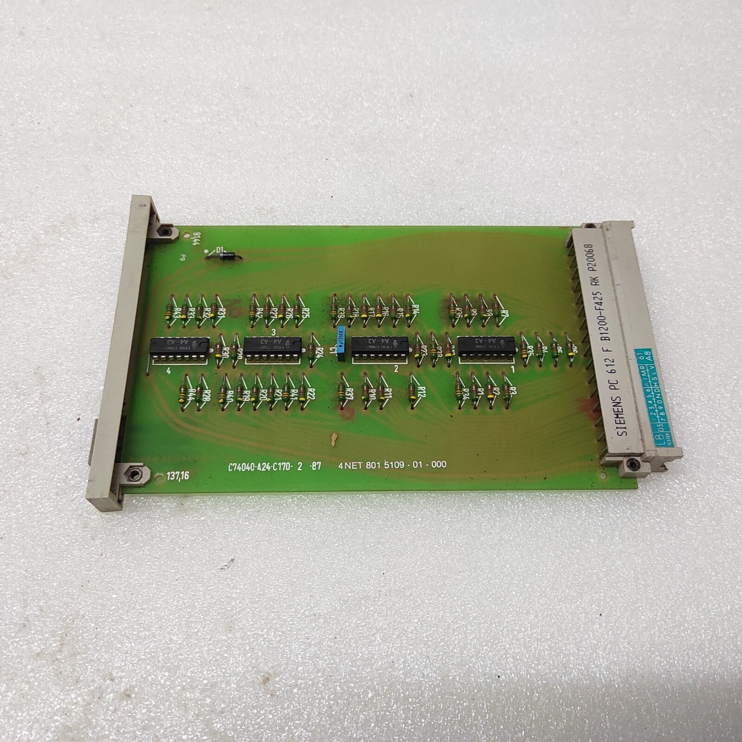 SIEMENS 6EC1001-0A SIMATIC C1 MODULE