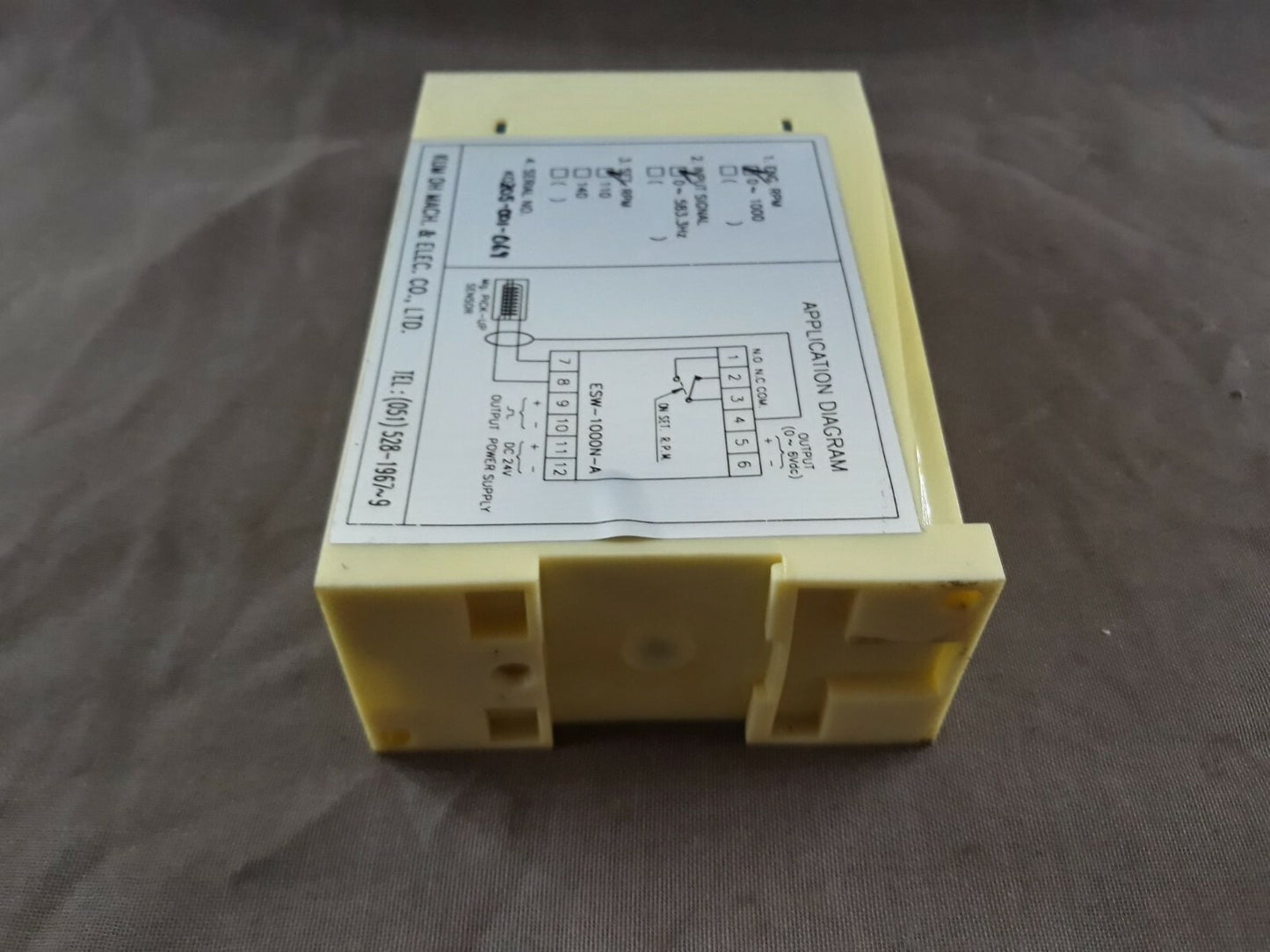 Kum Oh ESW-1000N-A Speed Watch ESW1000NA