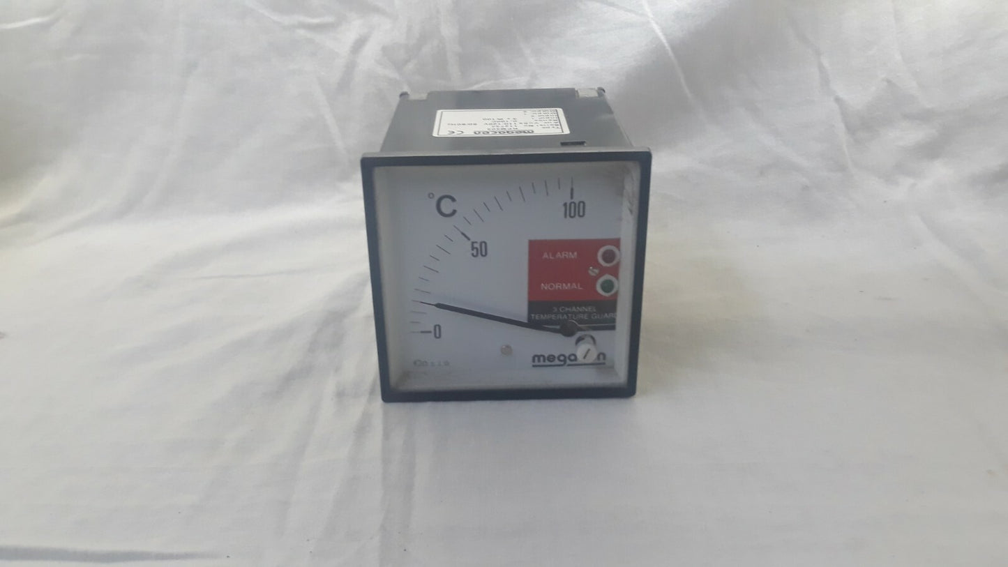 Megacon KPM303 3-Channel Temperature Guard Medium Voltage Insulation Monitoring