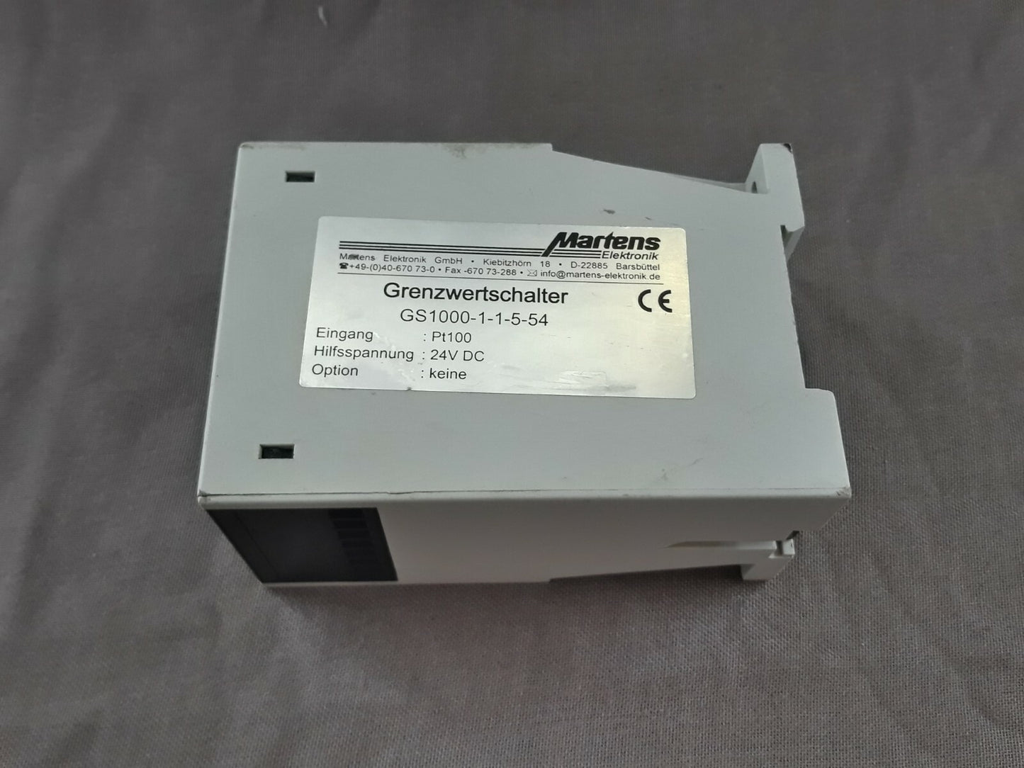 Martens GS1000-1-1-5-54 Grenzwertschalter