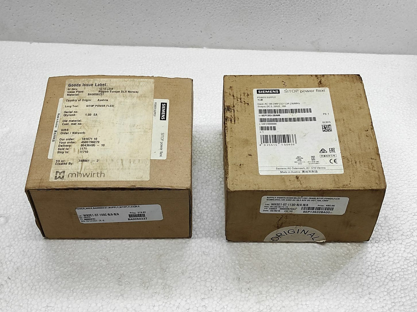 SIEMENS SITOP POWER FLEXI 6EP1 353-2BA00