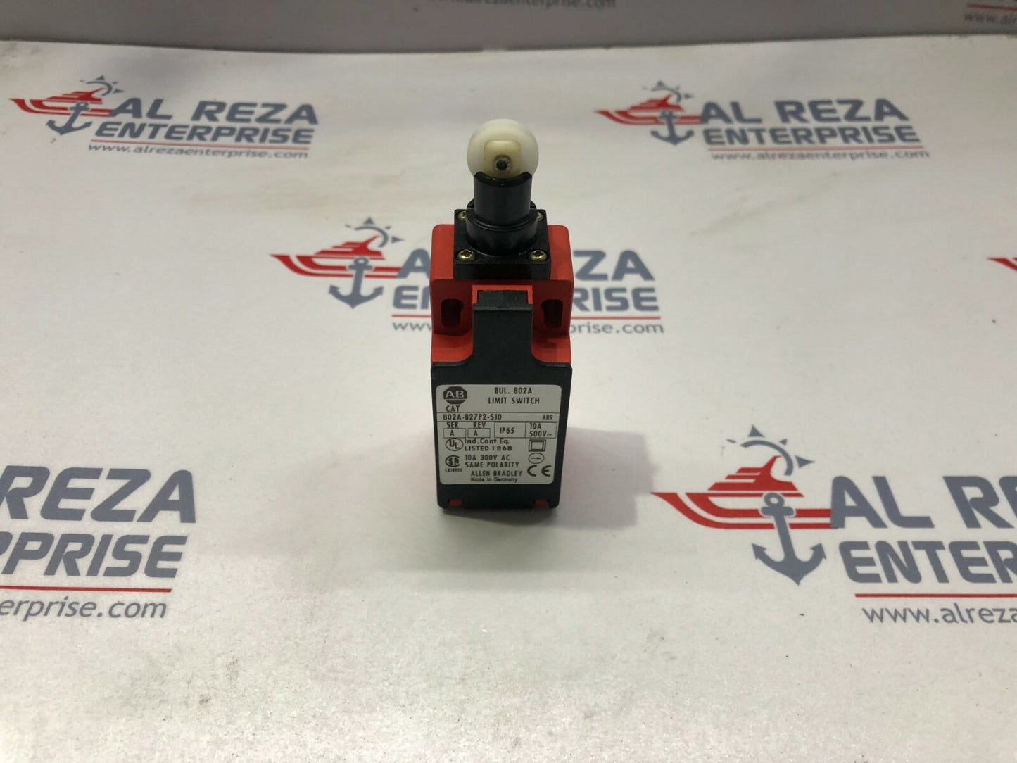 ALLEN BRADLEY 802A-B27P2-S10 LIMIT SWITCH 10A 500V