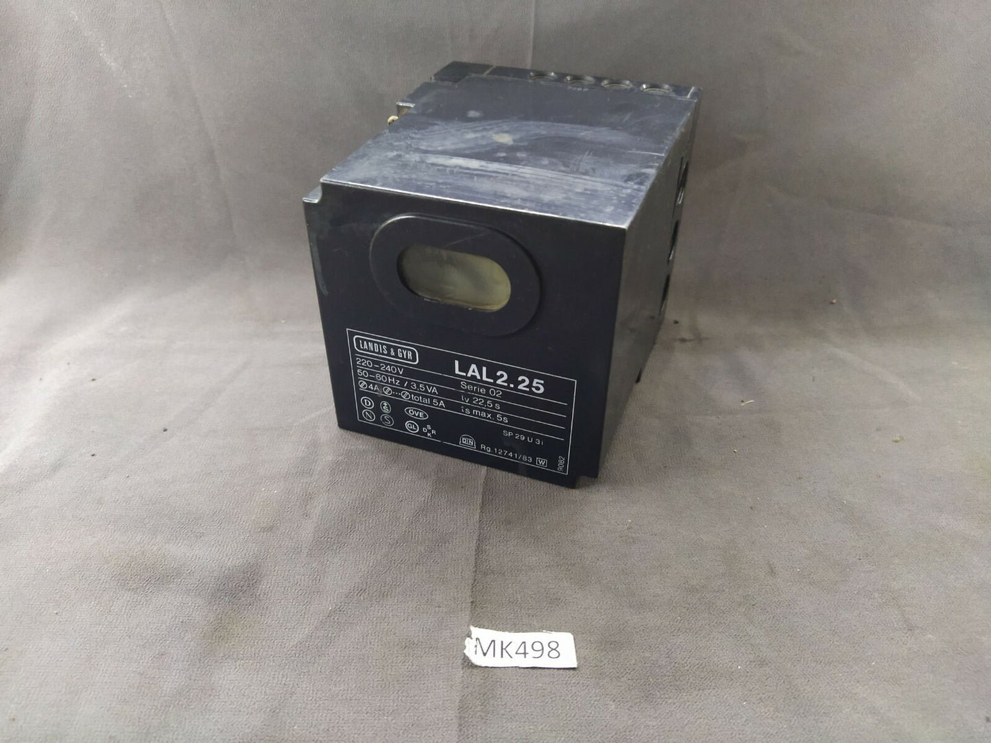 Landis & Gyr LAL 2.25 Burner Control 220-240 VAC LAL2.25