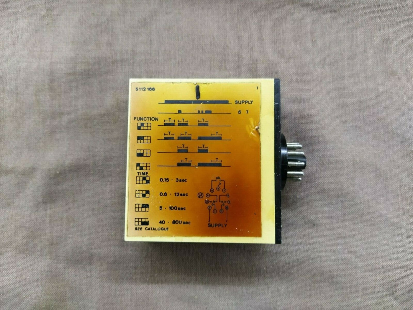 Carlo Gavazzi S 112 166 230 Interval Timer External Start S112166 230 Vac