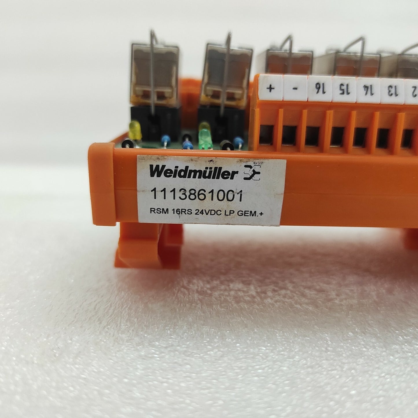 WEIDMULLER 1113861001 RSM 16RS 24VDC LP GEM