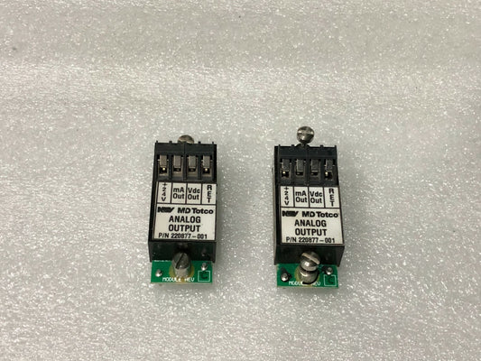 MD TOTCO 220877-001 ANALOG OUTPUT MODULE