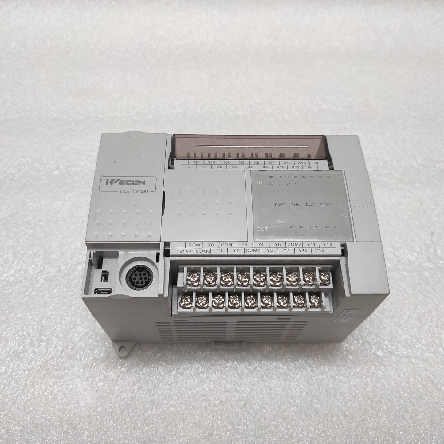 WECON LX2E-1212MT-A PLC LOGIC CONTROLLER 85-264V