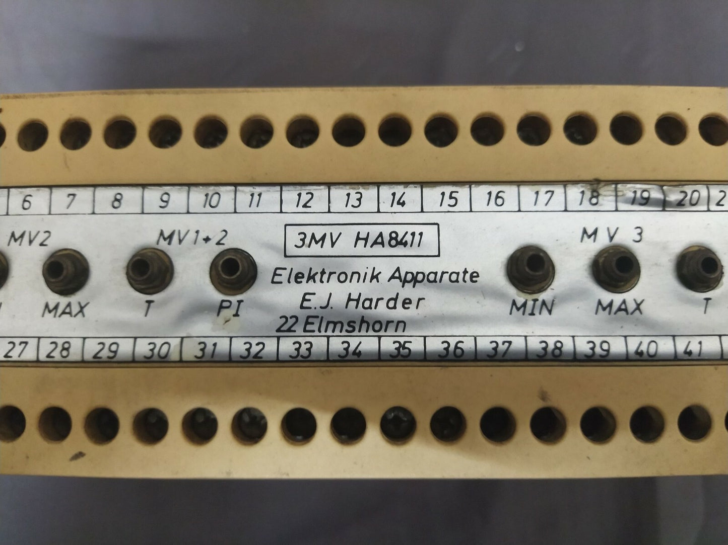 ELEKTRONIK APPARATE 3MV HA8411