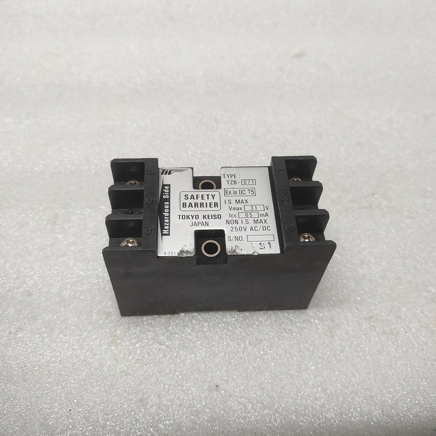 TOKYO KEISO TZB-071 SAFETY BARRIER TZB071
