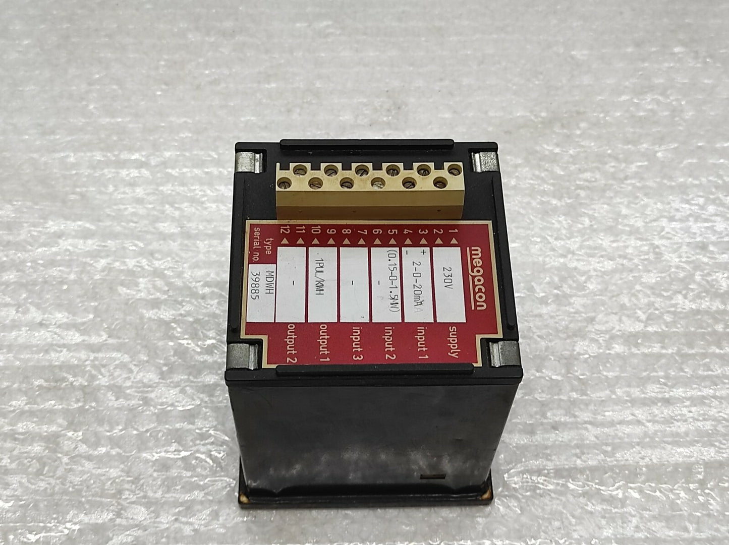 MEGACON MDWH kWh METER 230V