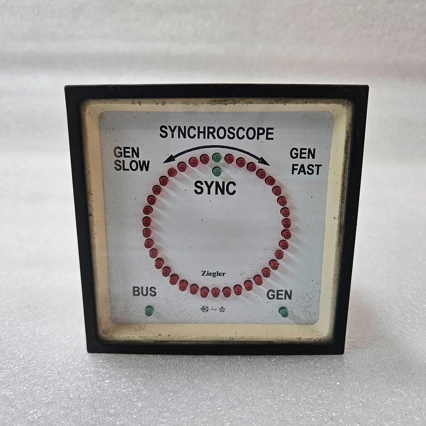 ZIEGLER SQ96 LED SYNCHROSCOPE METER 110V/110V SQ94-V17XXNXWAW002