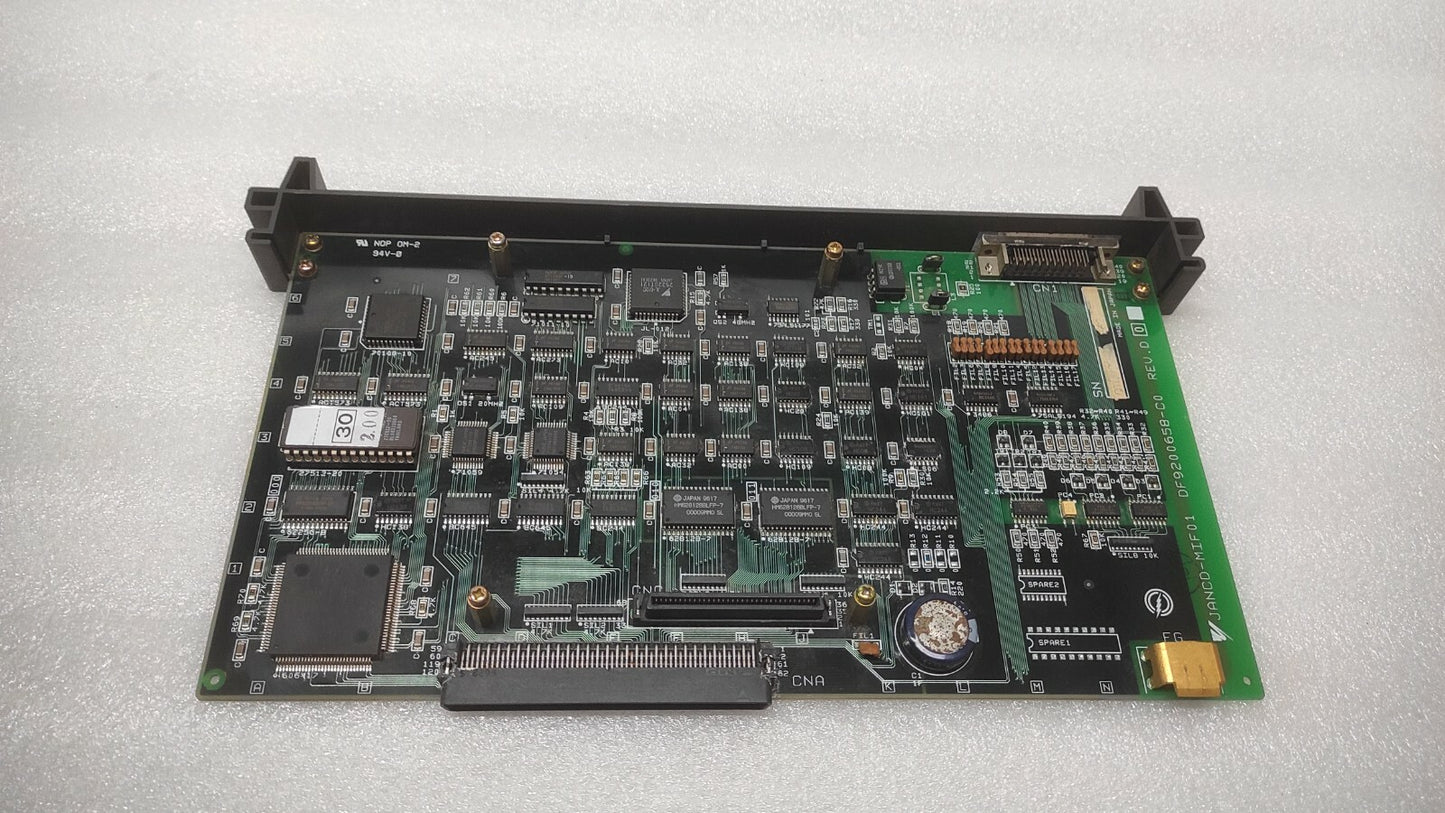 YASKAWA ELECTRIC JANCD-MIF01 PC BOARD SINGLE RELAY OUTPUT DF9200658-C0