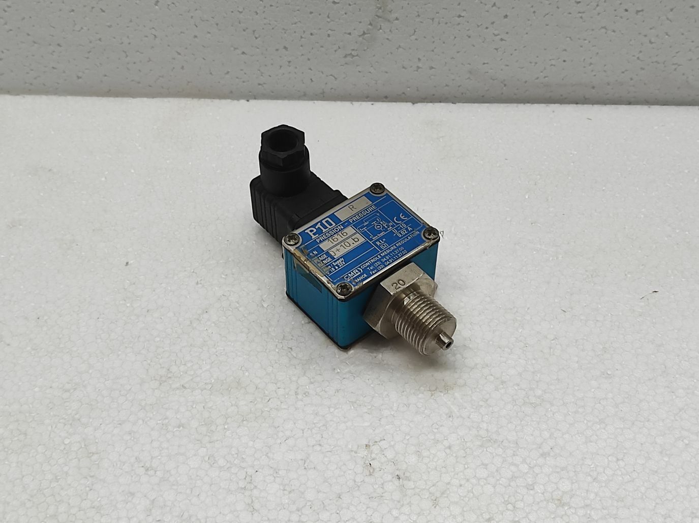 CMR P10 R PRESSION PRESSURE 0-10 BAR C-M-R