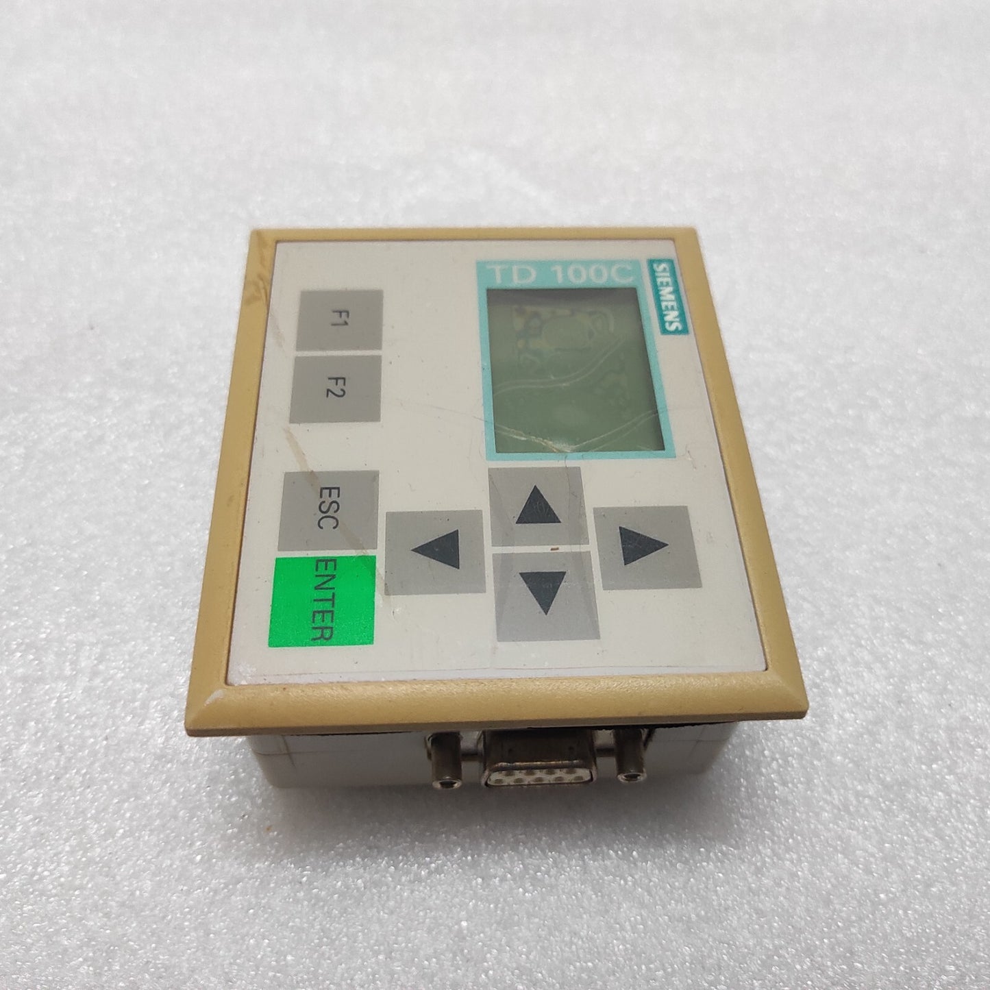 SIEMENS TD100C 6ES7 272-1BA10-0YA0 TEXT DISPLAY UNIT