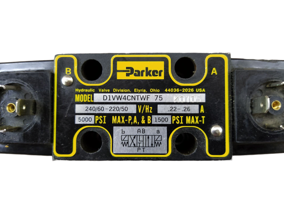 Parker D1VW4CNTWF 75 K0105 Hydraulic Valve D1VW4CNTWF75K0105