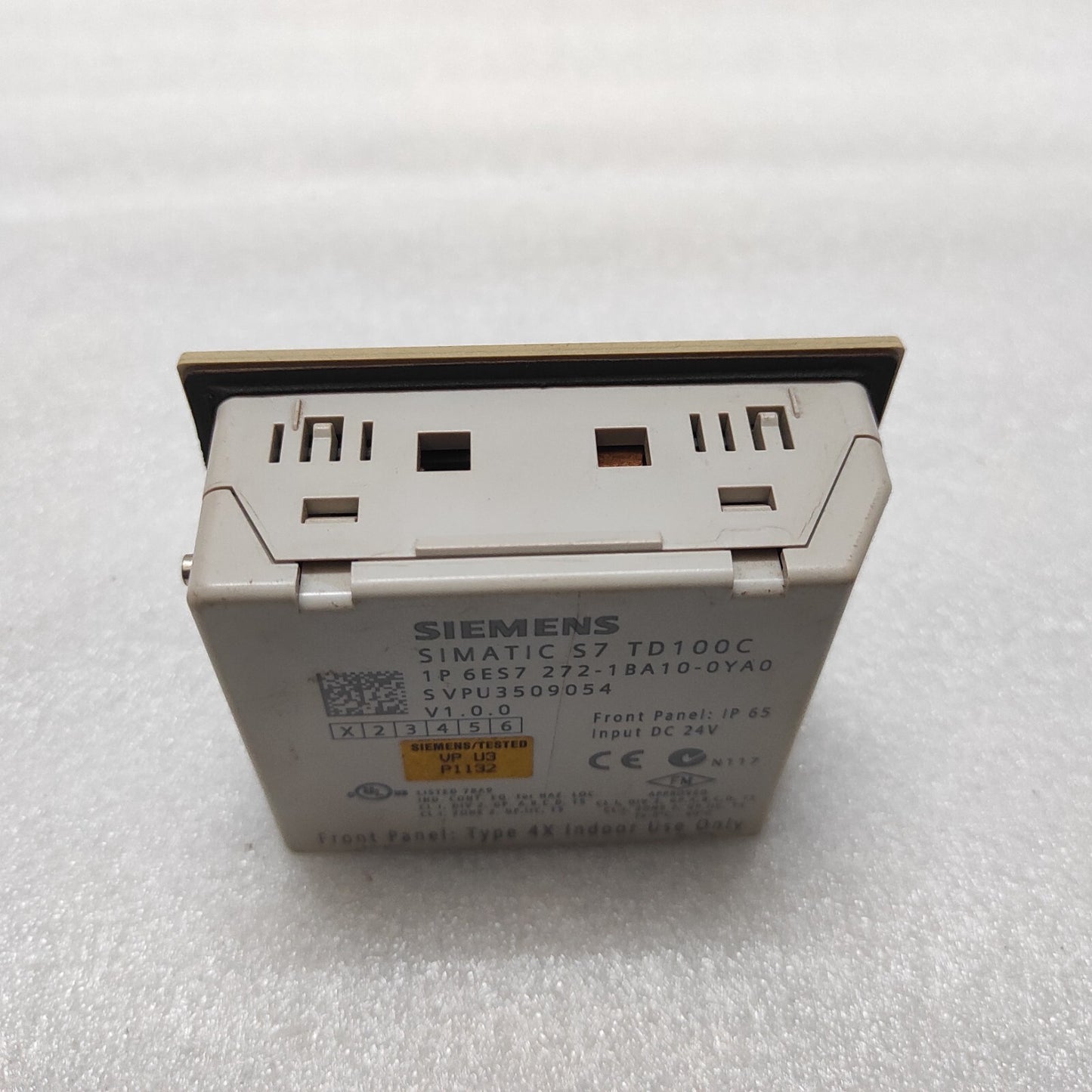 SIEMENS TD100C 6ES7 272-1BA10-0YA0 TEXT DISPLAY UNIT