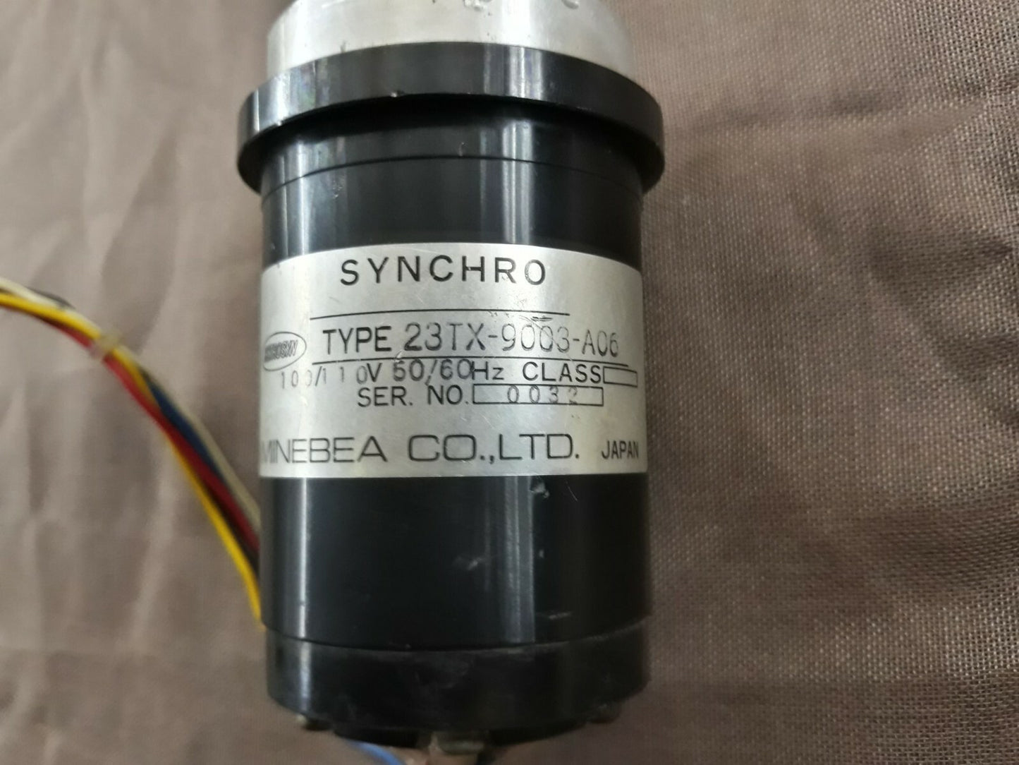 Astrosyn 23TX-9003-A06 Synchro Motor 110 VAC 23TX