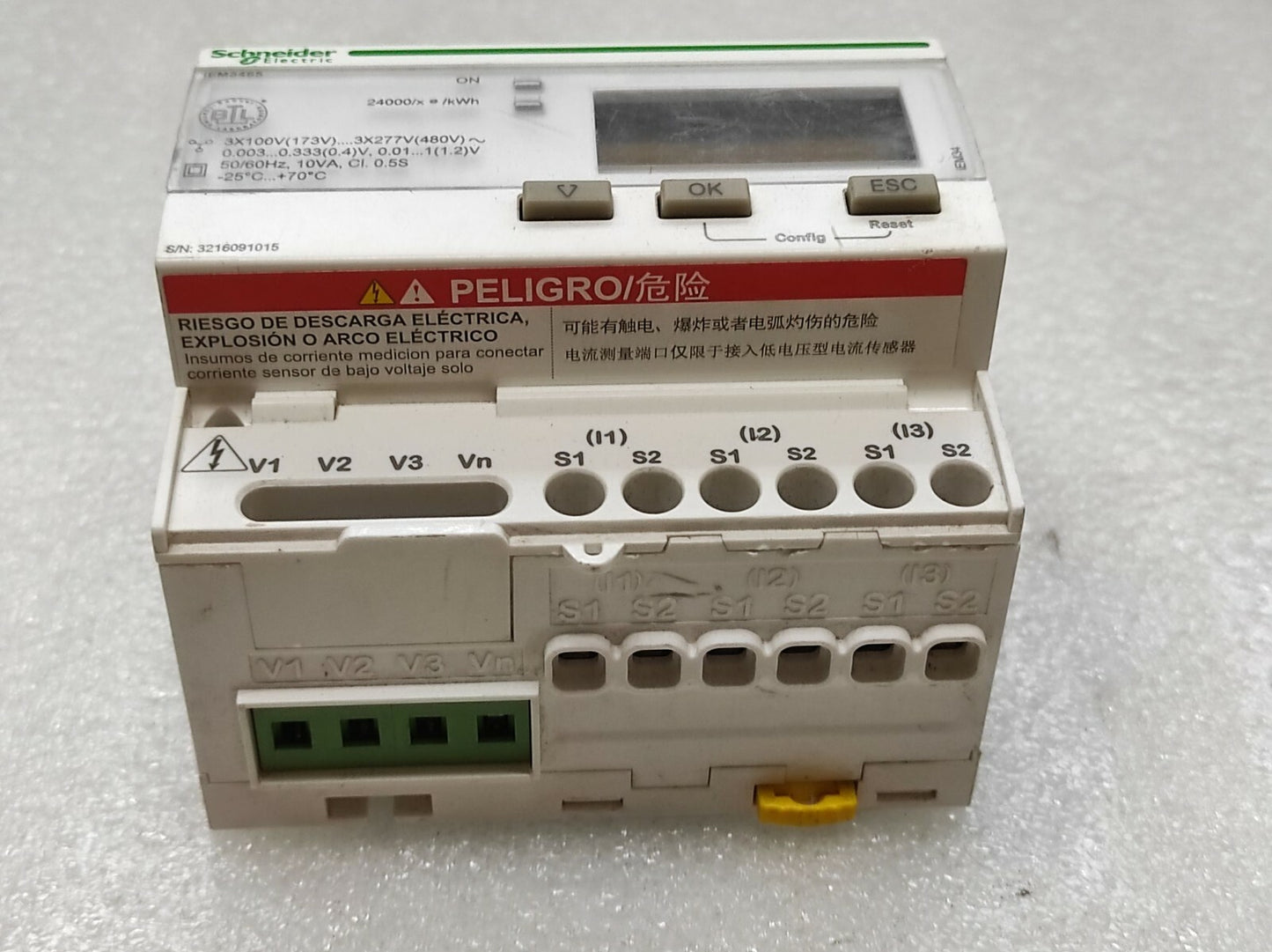 SE IEM3465 3-Phase Energy Meter A9MEM3465