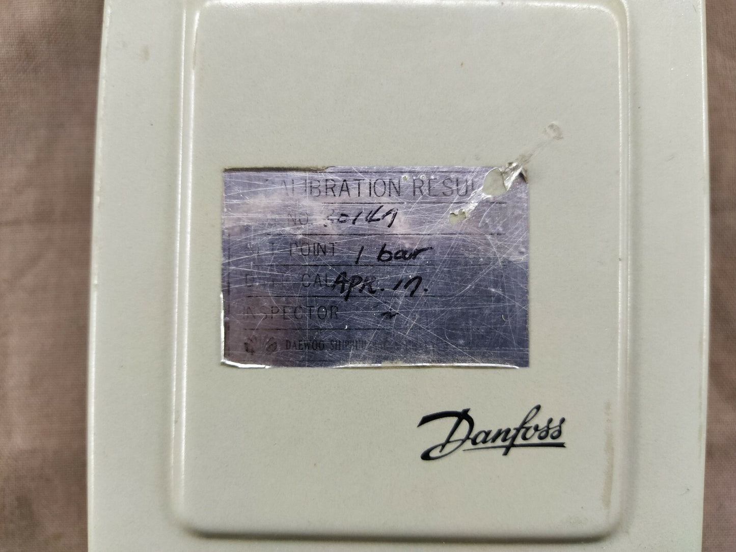 Danfoss Differential Pressure Switch RT 260A 0.5-6 Bar 017D002366 RT260A