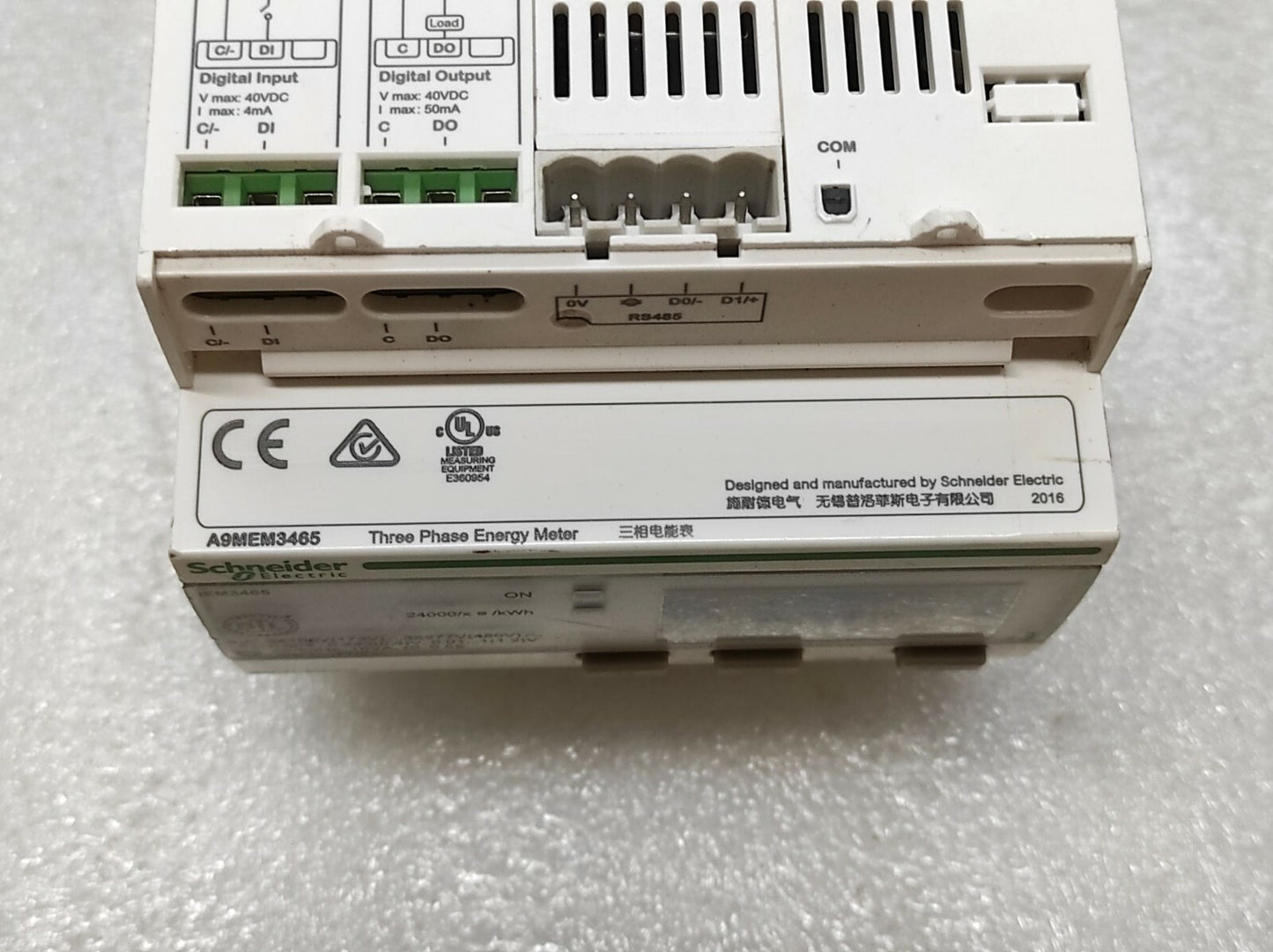 SE IEM3465 3-Phase Energy Meter A9MEM3465