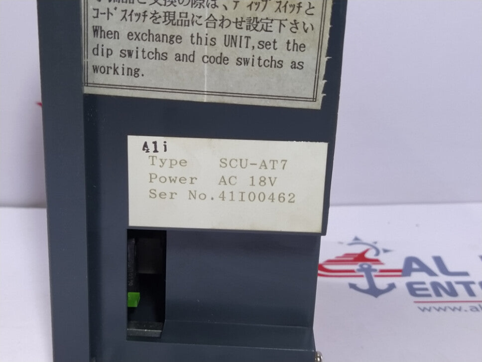 JRCS SCU-AT7 Starter Control Unit AC 18V  JRC