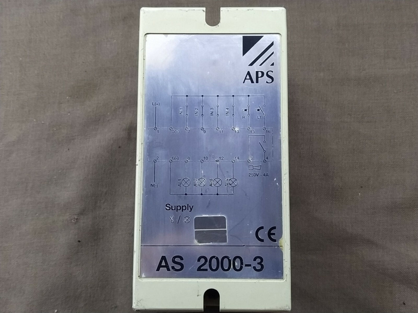 APS AS 2000-3 New Value Indicator Annunciator 230 VAC
