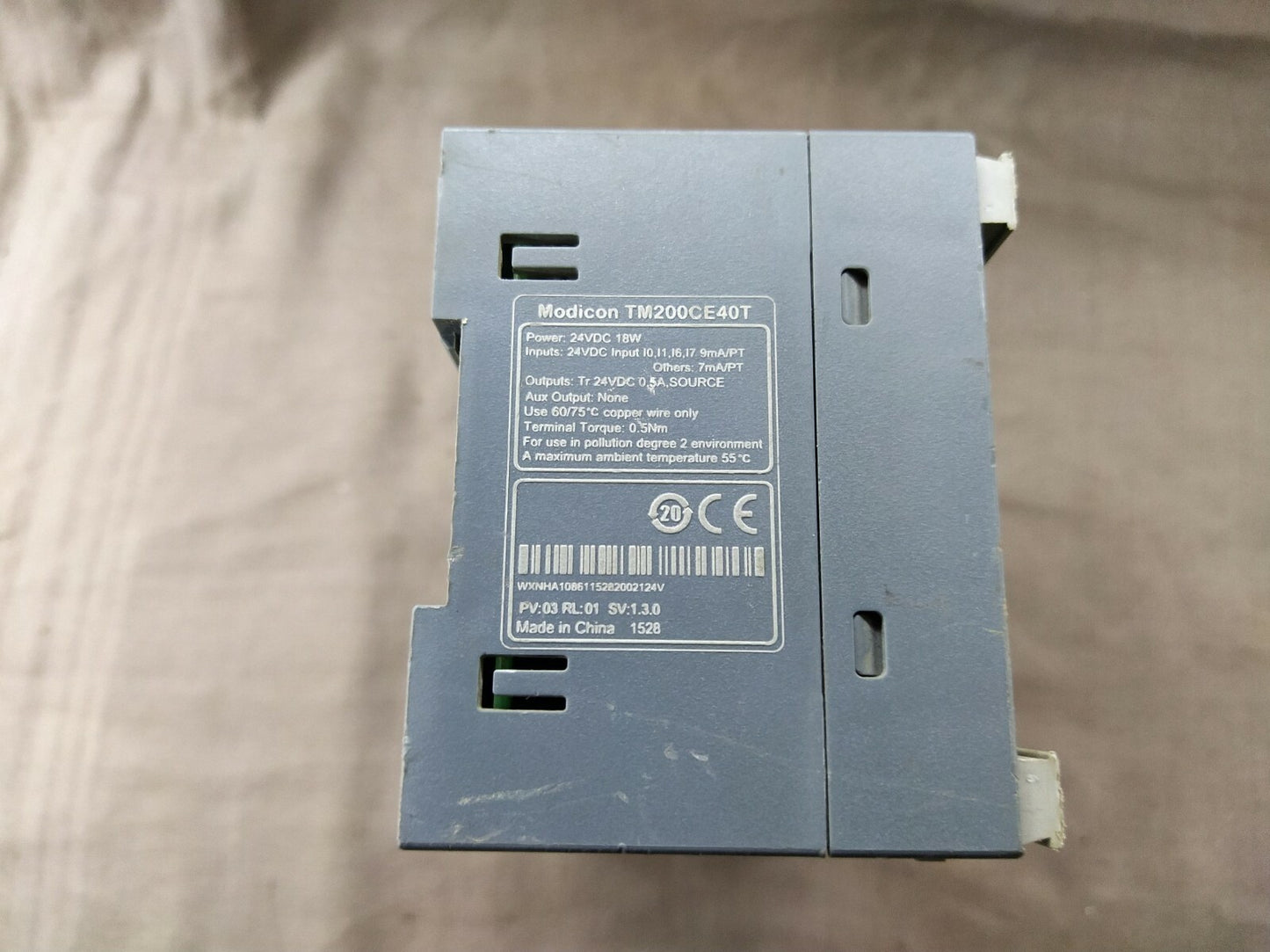 SE Modicon TM200CE40T CPU Unit 24V DC
