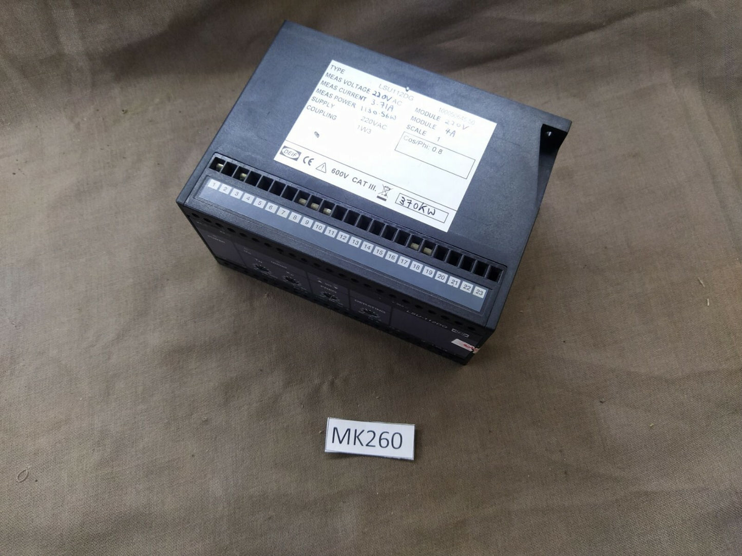 Deif LSU112DG Load Sharing, Paralleling & Operation 100050645.50 220V